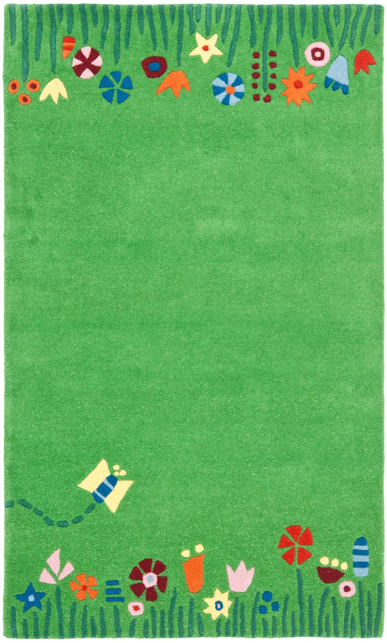 Safavieh Kids Garden Border Hand-Tufted Wool Rug