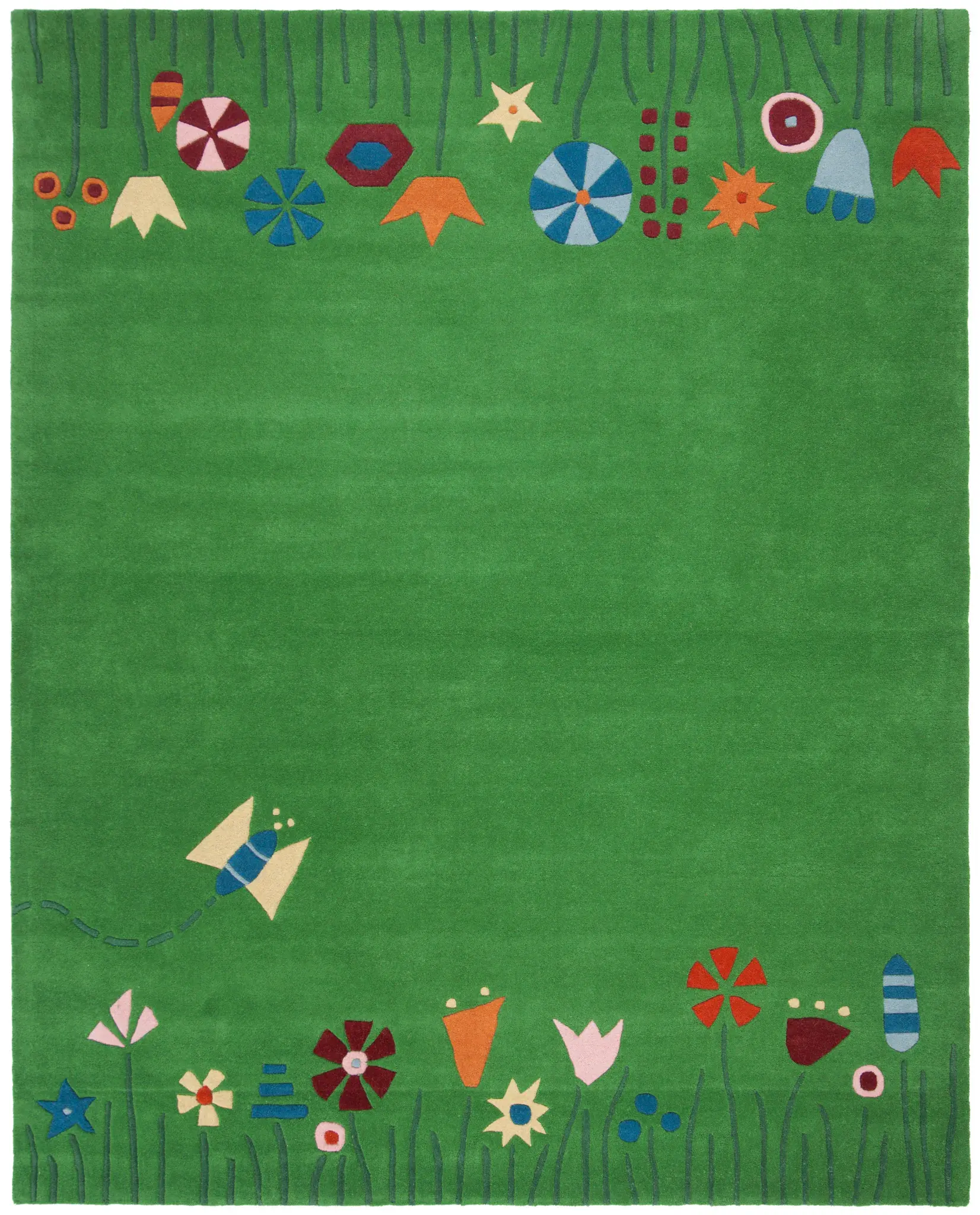 Safavieh Kids Garden Border Hand-Tufted Wool Rug
