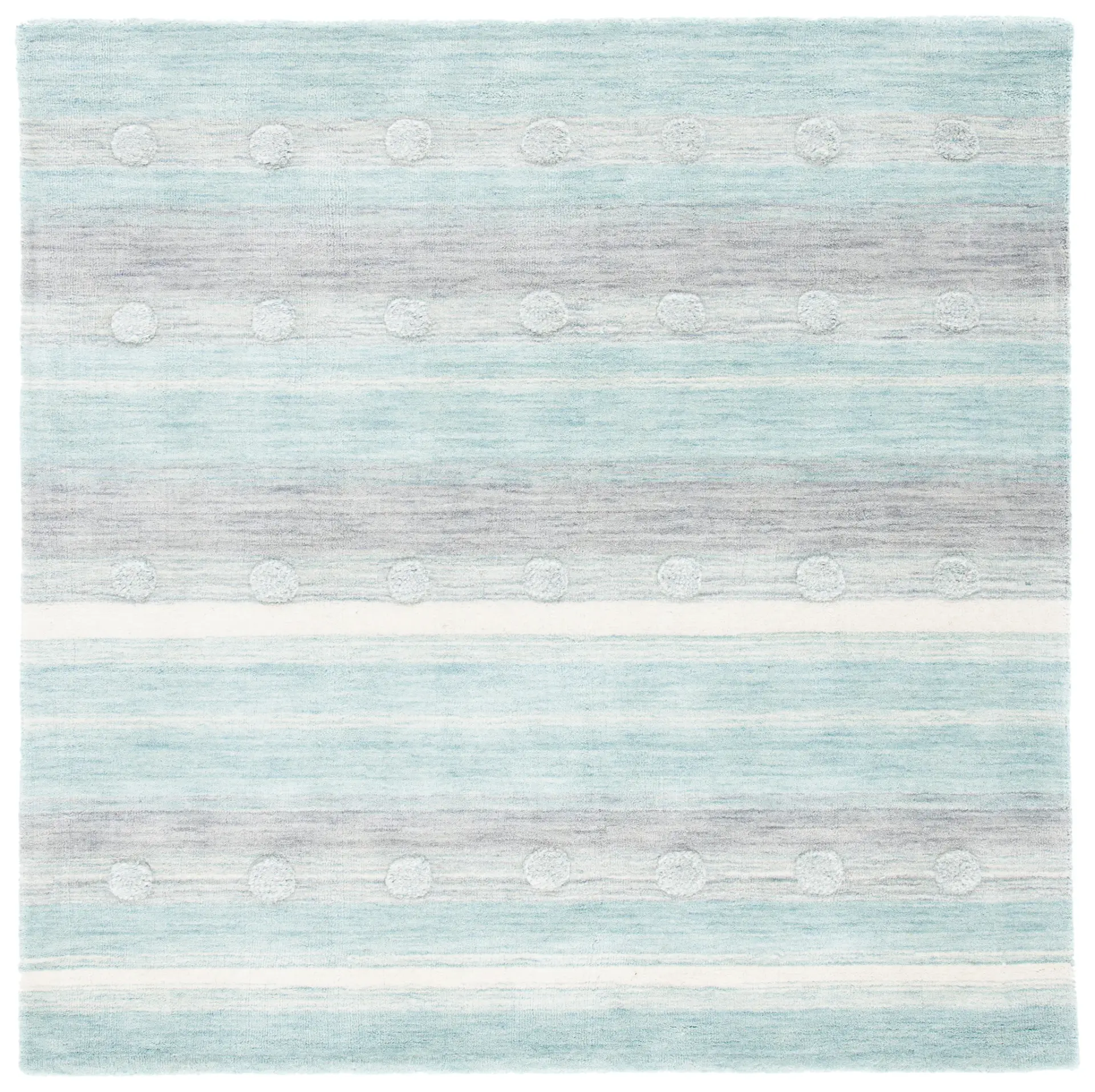 Safavieh Kids Stripes And Dots Hand-Loomed Wool Rug