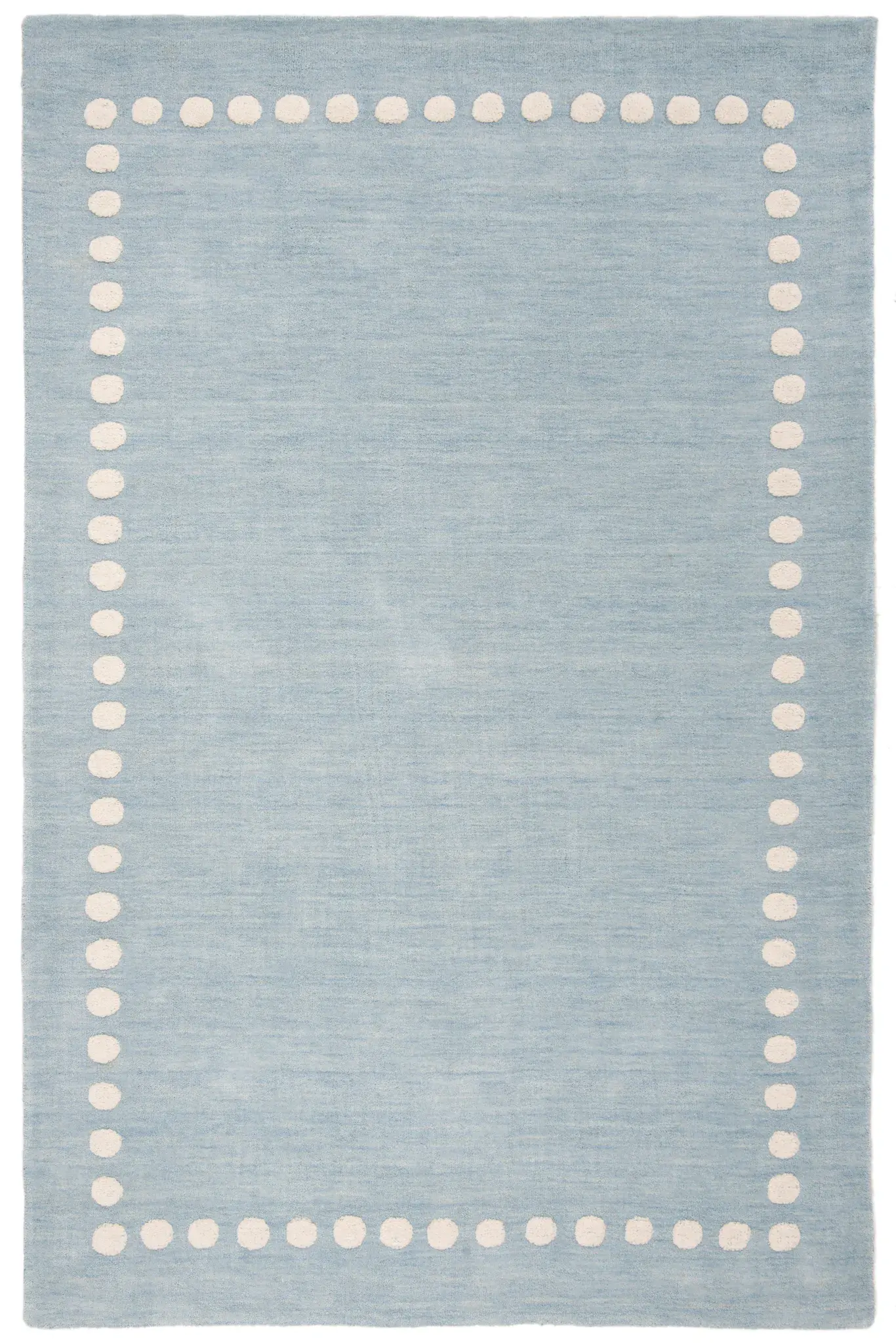 Safavieh Kids Dotted Border Hand-Loomed Wool Rug