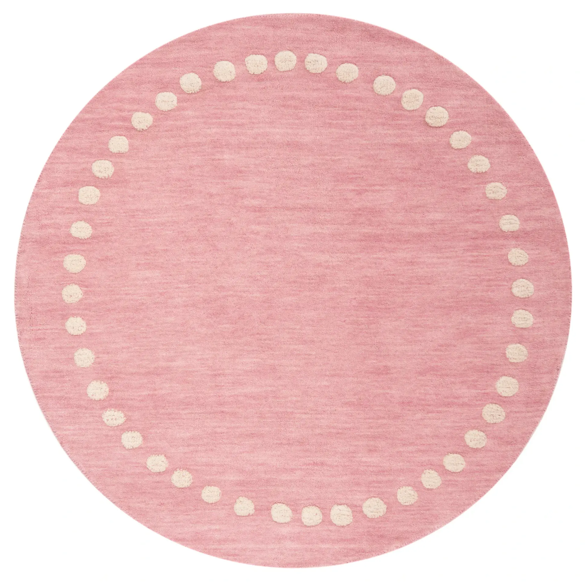 Safavieh Kids Dotted Border Hand-Loomed Wool Rug