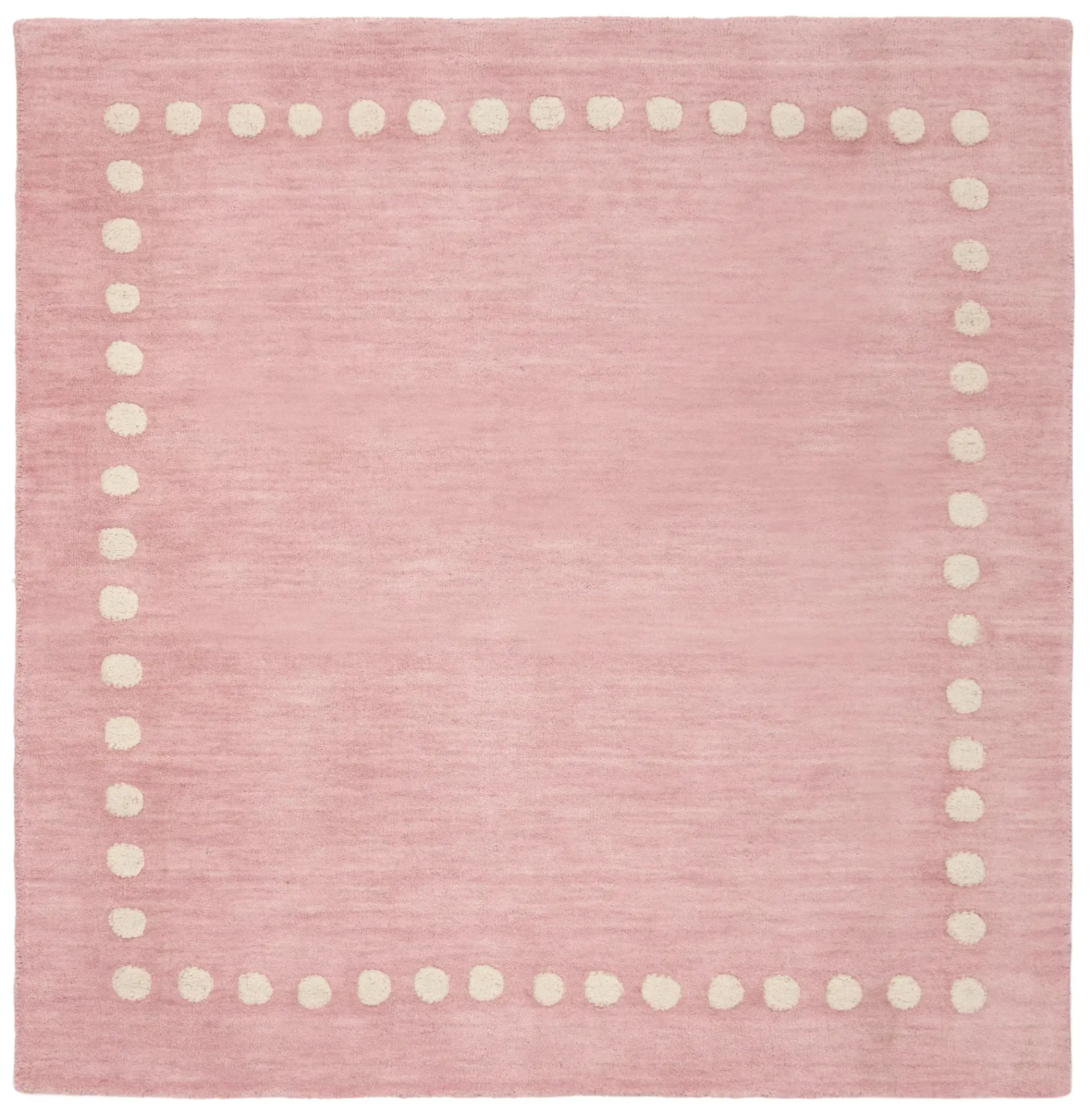 Safavieh Kids Dotted Border Hand-Loomed Wool Rug