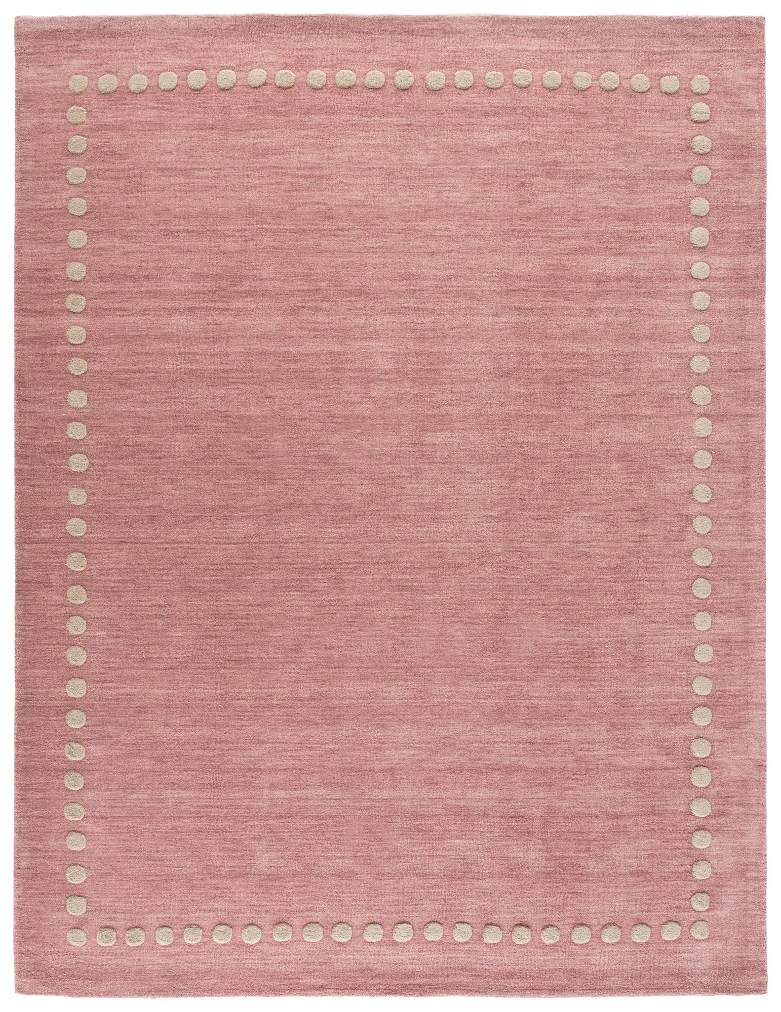 Safavieh Kids Dotted Border Hand-Loomed Wool Rug