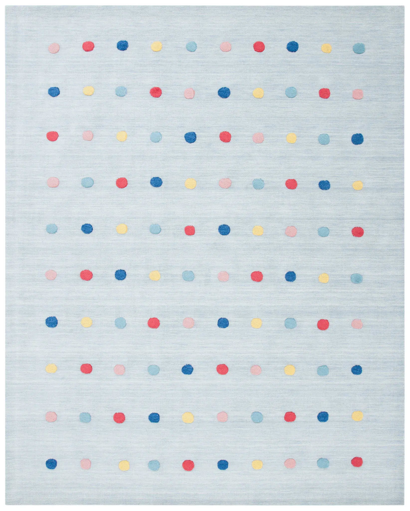 Safavieh Kids Polka Dot Hand-Loomed Wool Rug