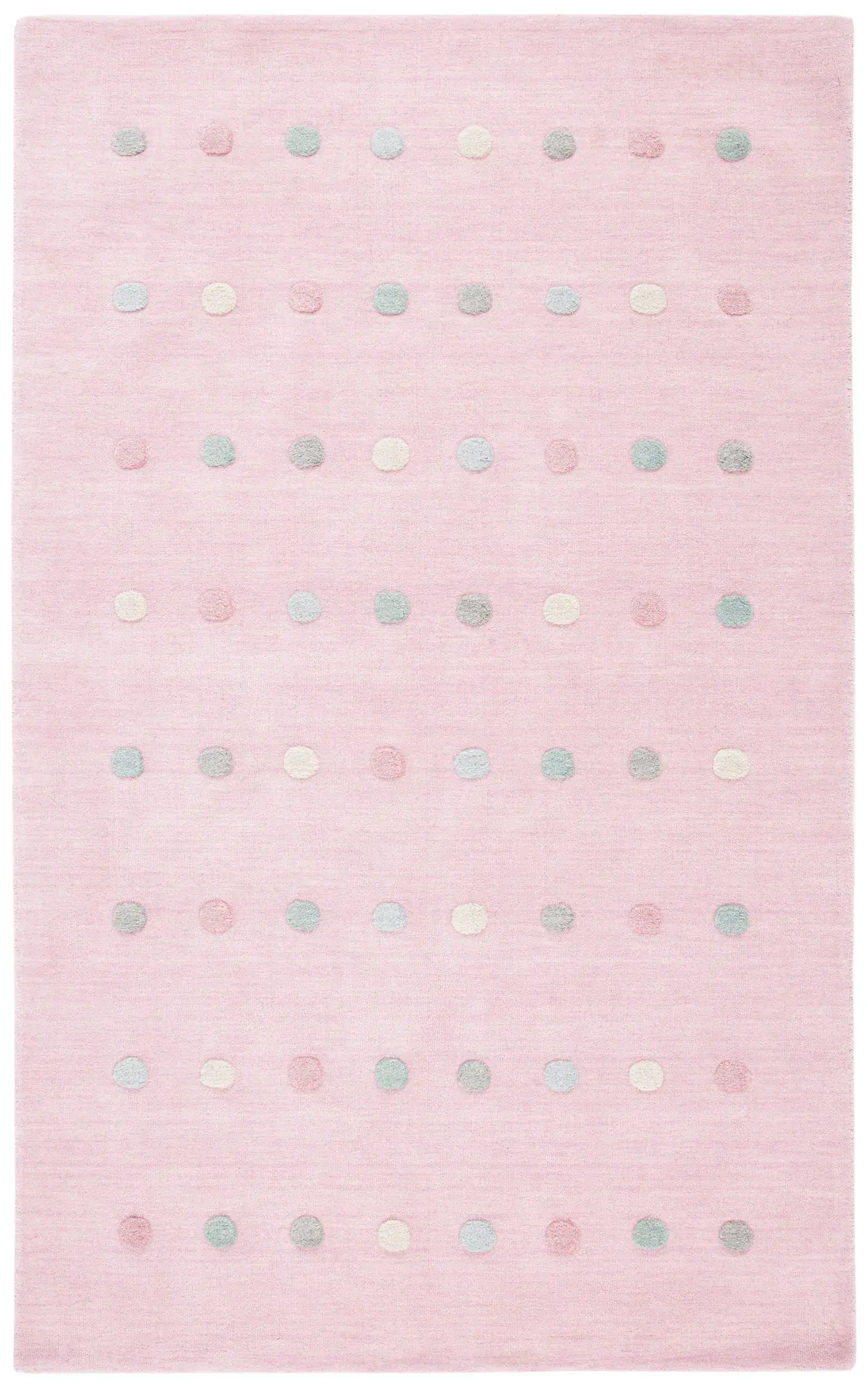 Safavieh Kids Polka Dot Hand-Loomed Wool Rug