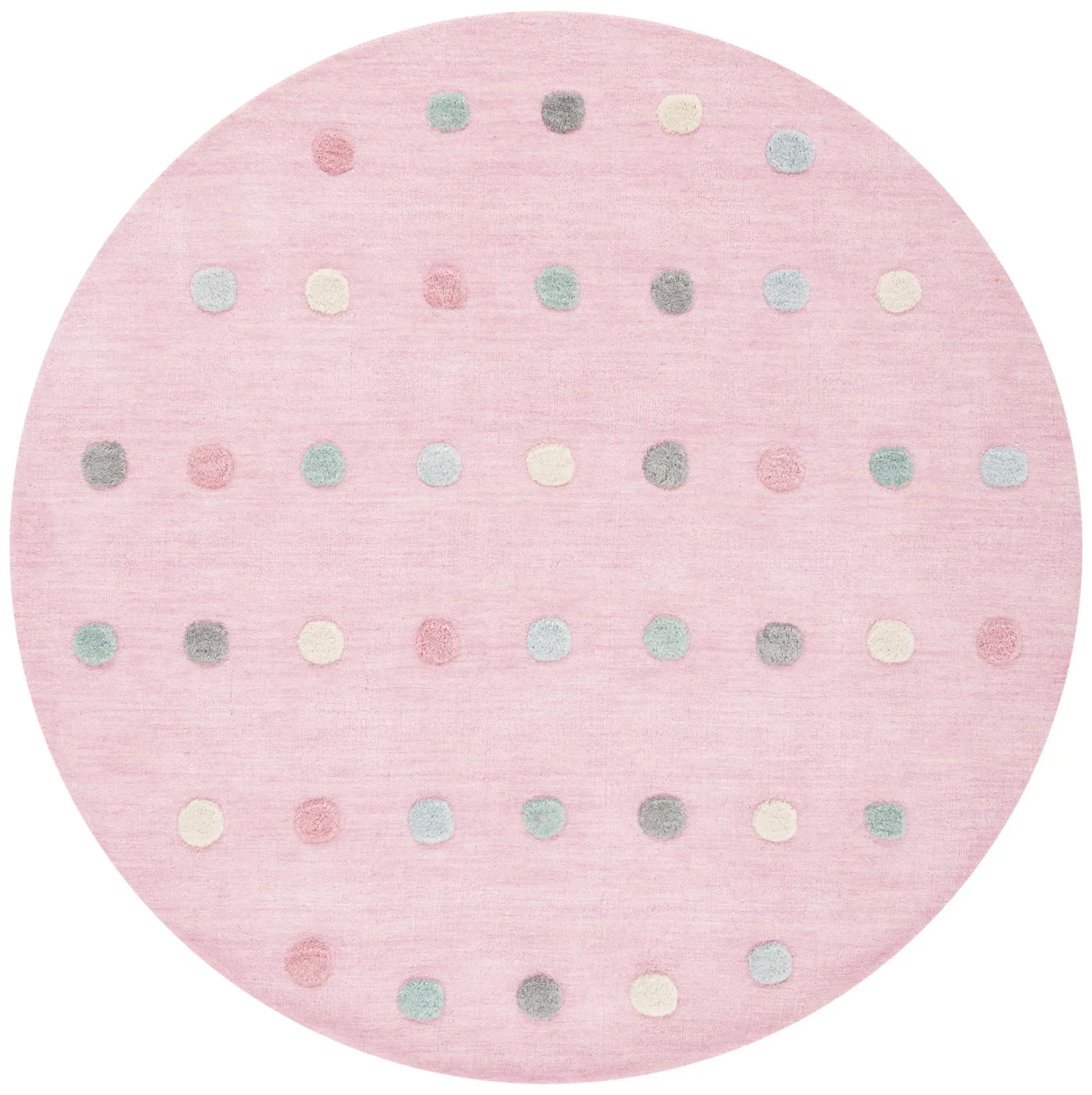Safavieh Kids Polka Dot Hand-Loomed Wool Rug