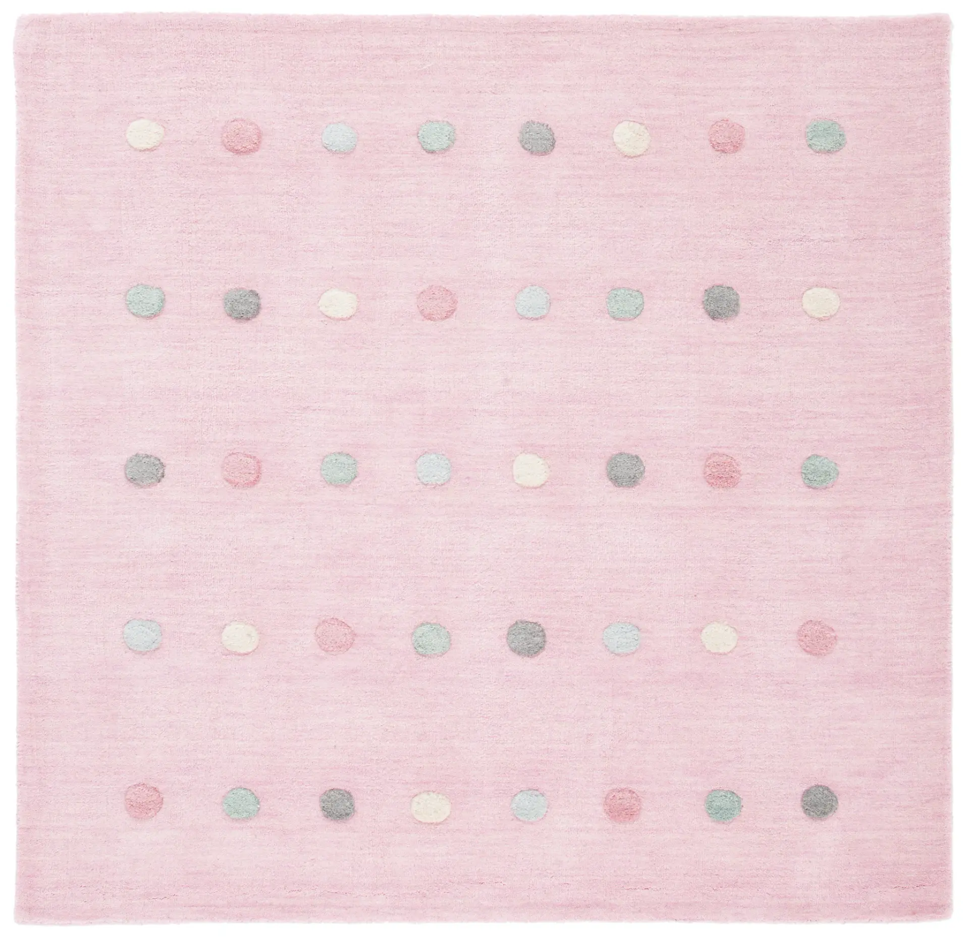 Safavieh Kids Polka Dot Hand-Loomed Wool Rug