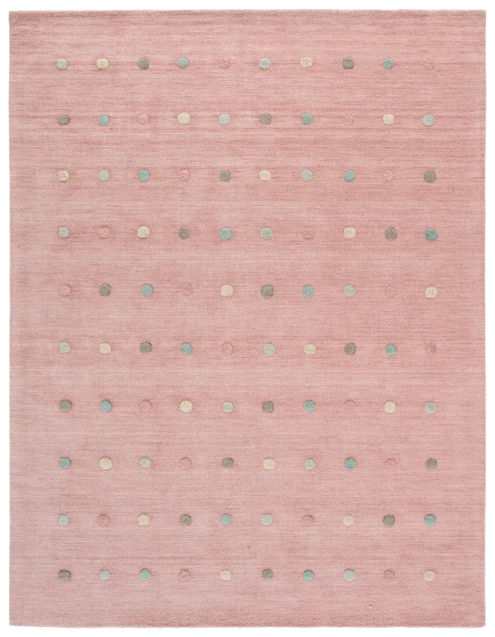 Safavieh Kids Polka Dot Hand-Loomed Wool Rug
