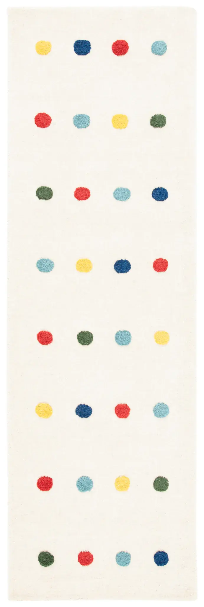 Safavieh Kids Polka Dot Hand-Loomed Wool Rug