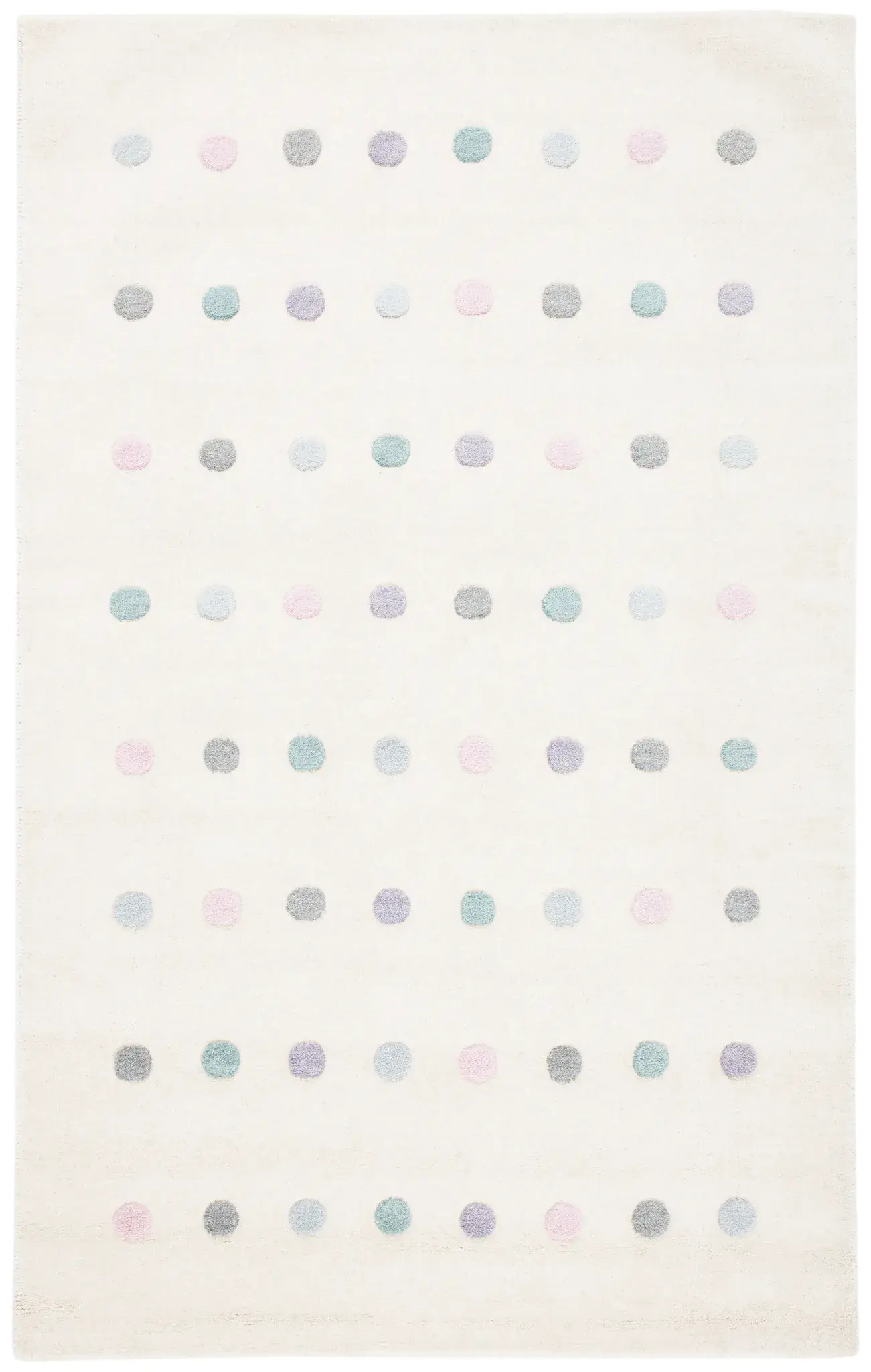 Safavieh Kids Polka Dot Hand-Loomed Wool Rug