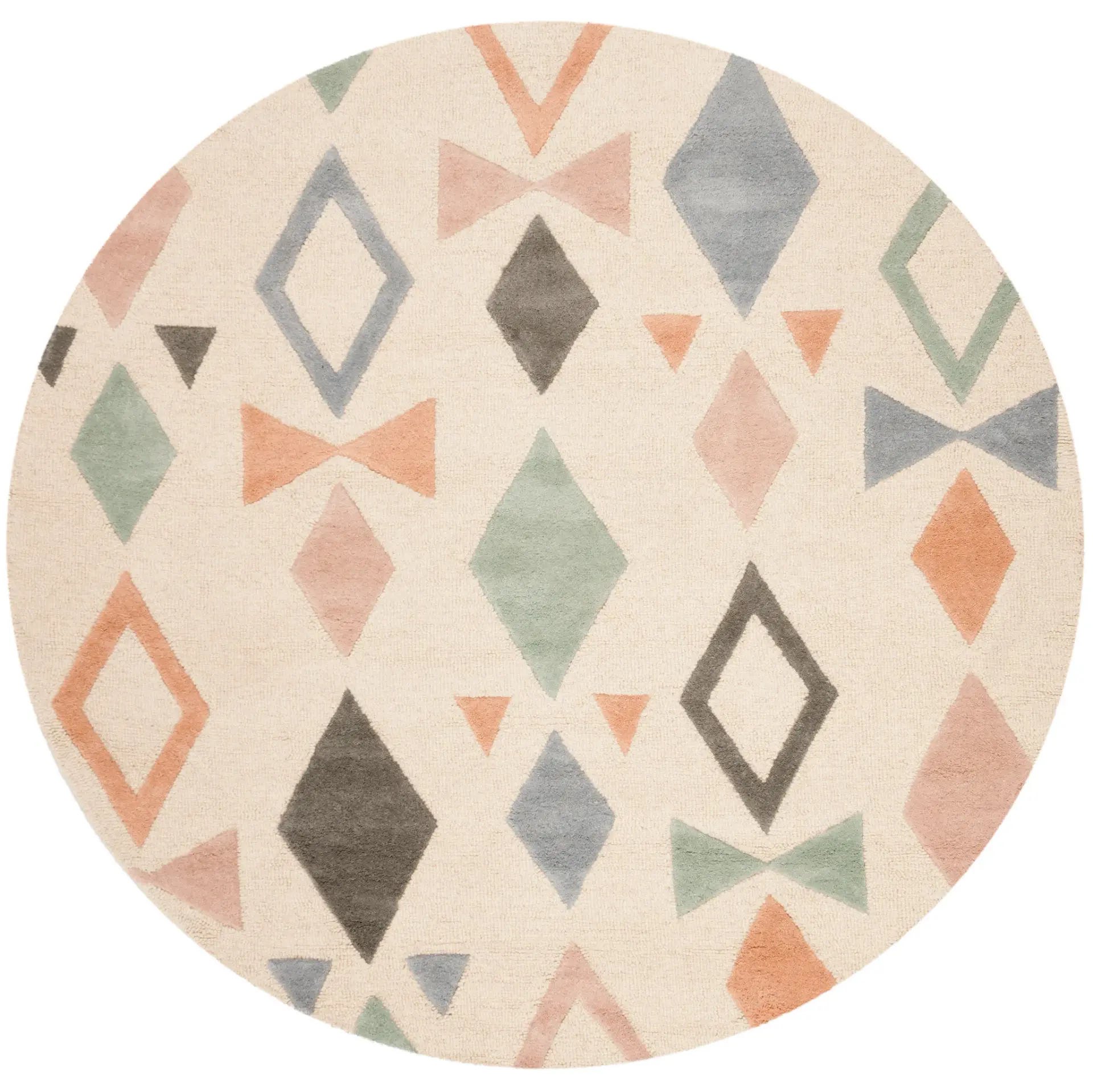 Safavieh Kids Retro Diamond Hand-Tufted Wool Rug