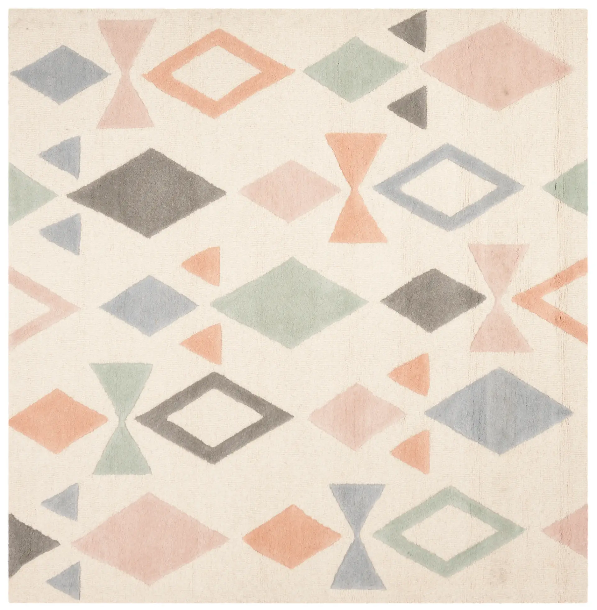 Safavieh Kids Retro Diamond Hand-Tufted Wool Rug