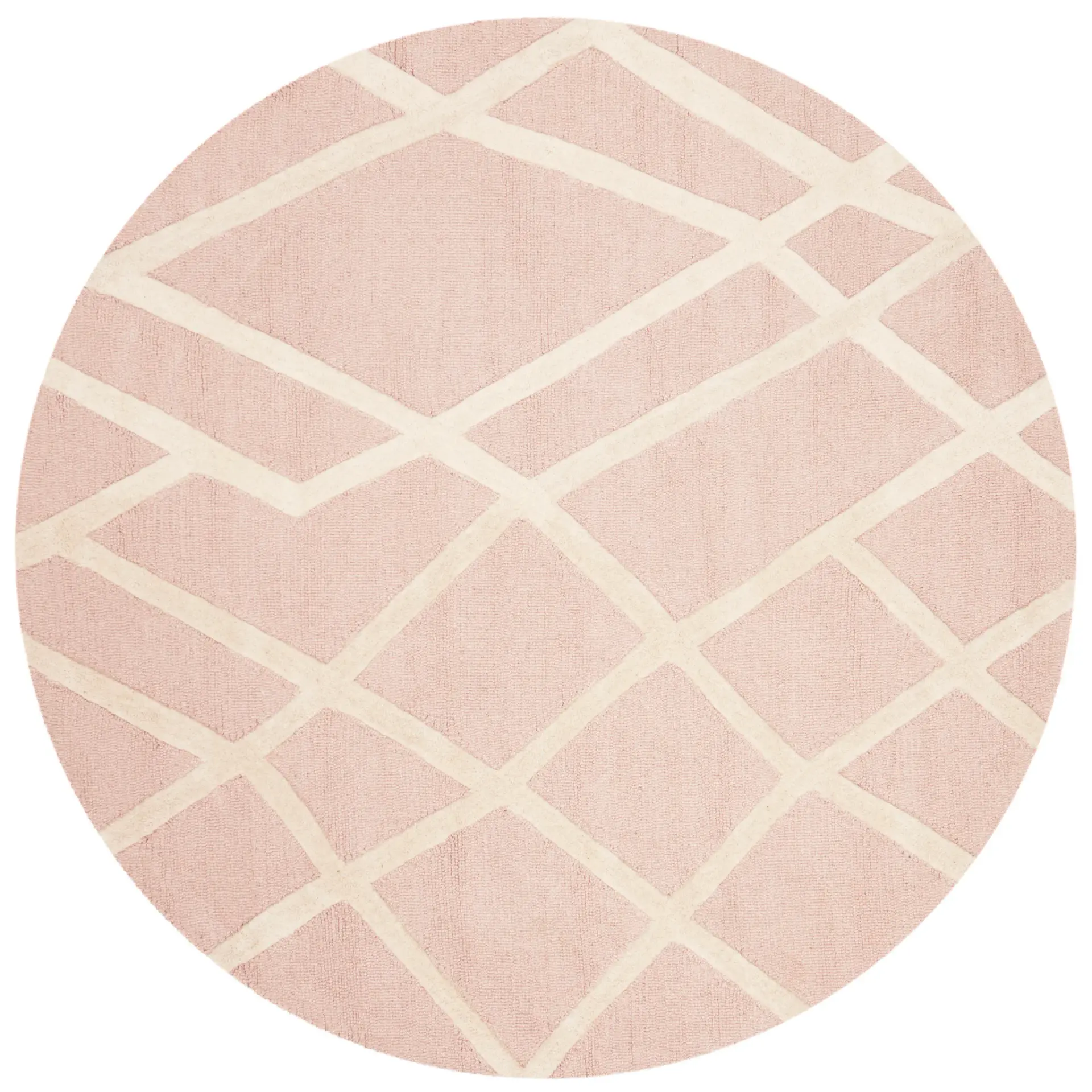Safavieh Kids Diamond Lattice Hand-Tufted Wool Rug