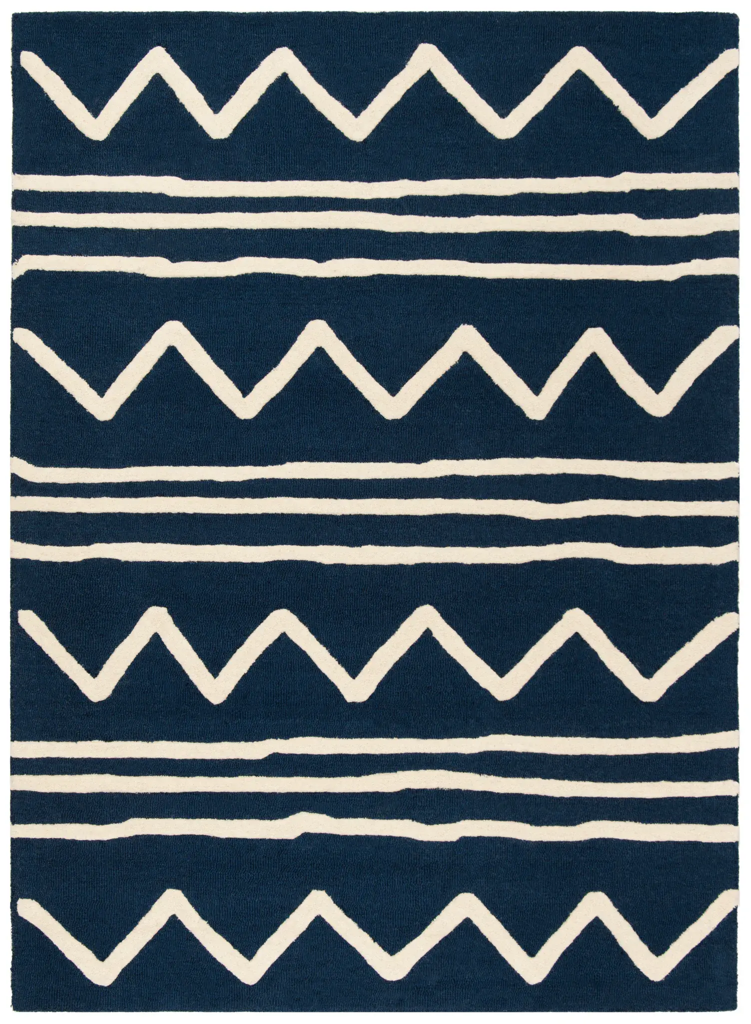 Safavieh Kids Chevron Stripe Hand-Tufted Wool Rug