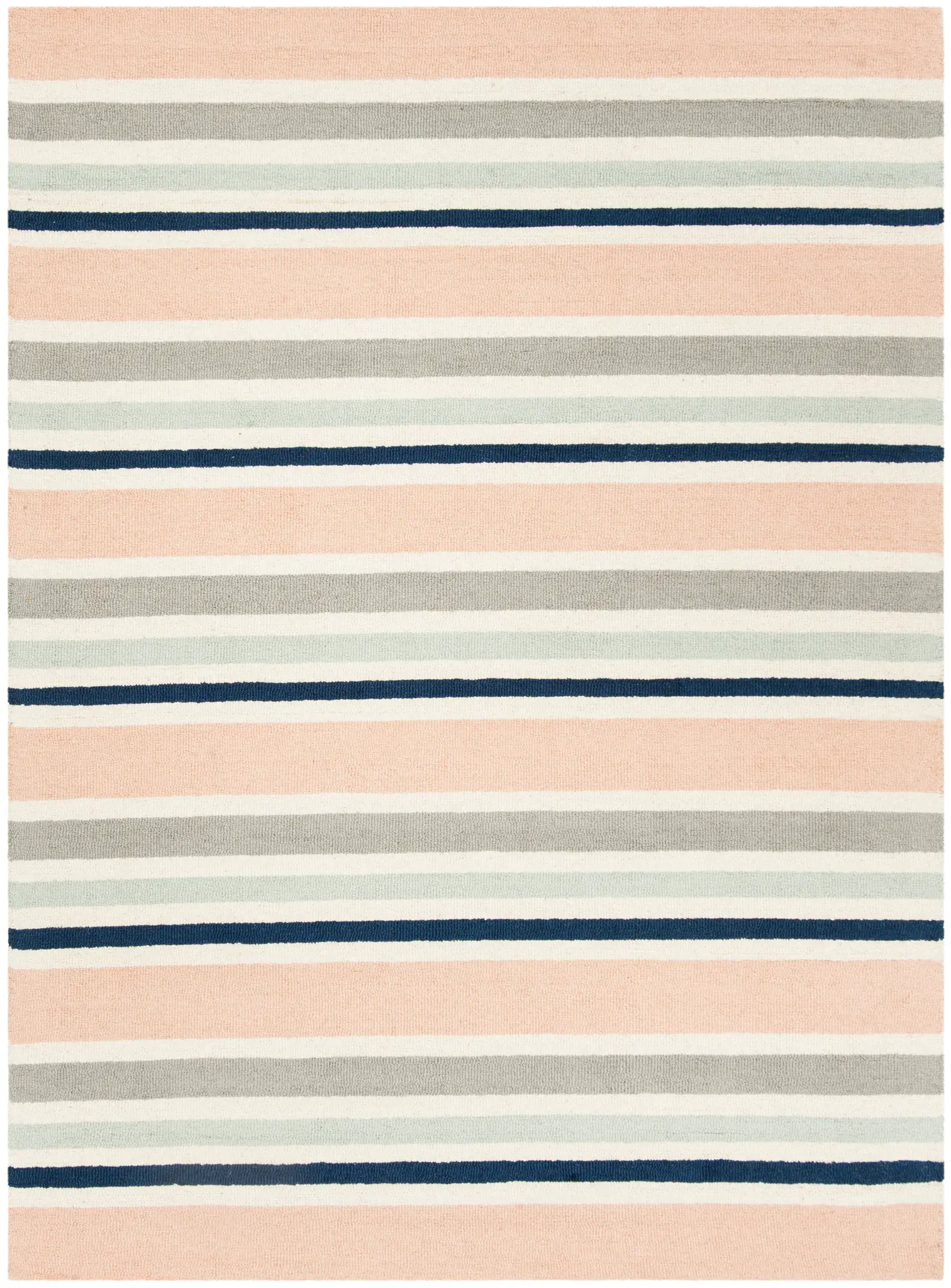 Safavieh Kids Varied Stripe Hand-Tufted Wool Rug