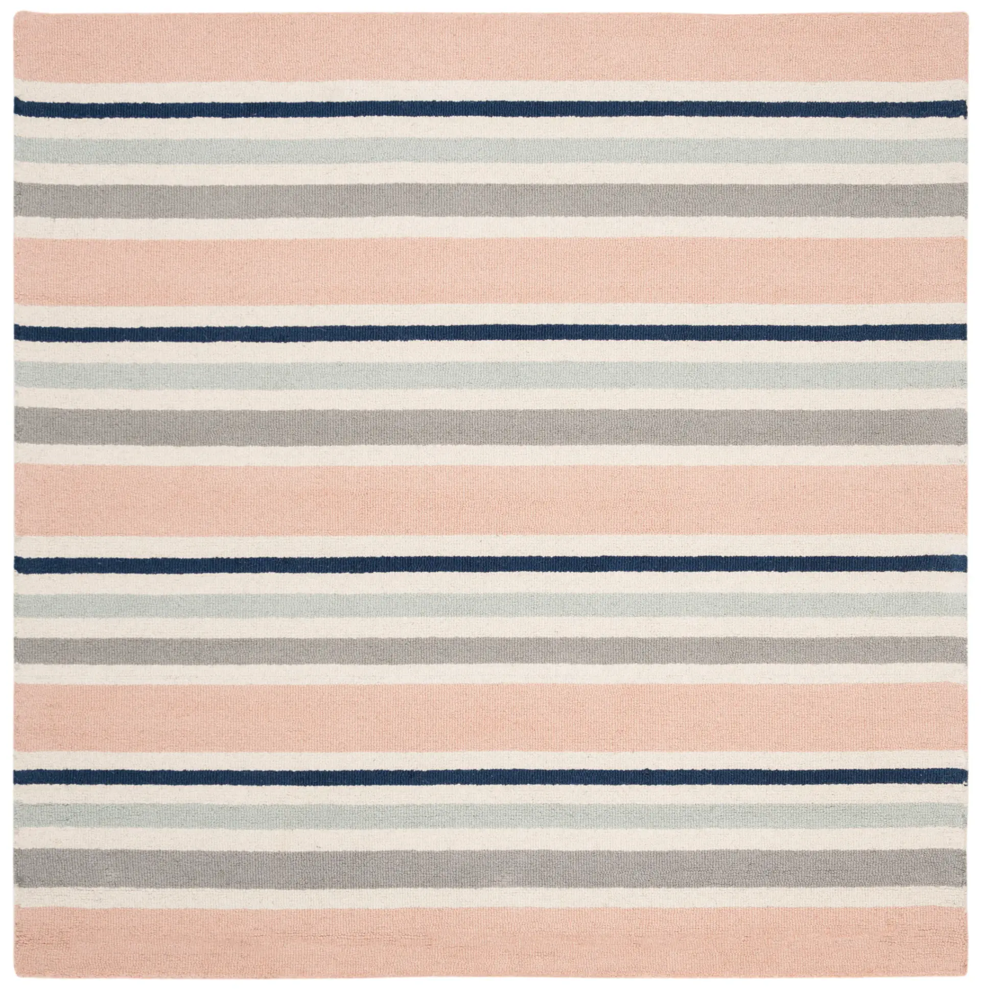 Safavieh Kids Varied Stripe Hand-Tufted Wool Rug