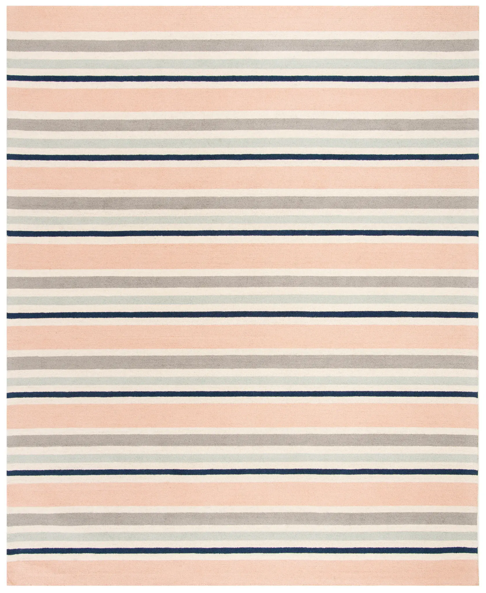Safavieh Kids Varied Stripe Hand-Tufted Wool Rug