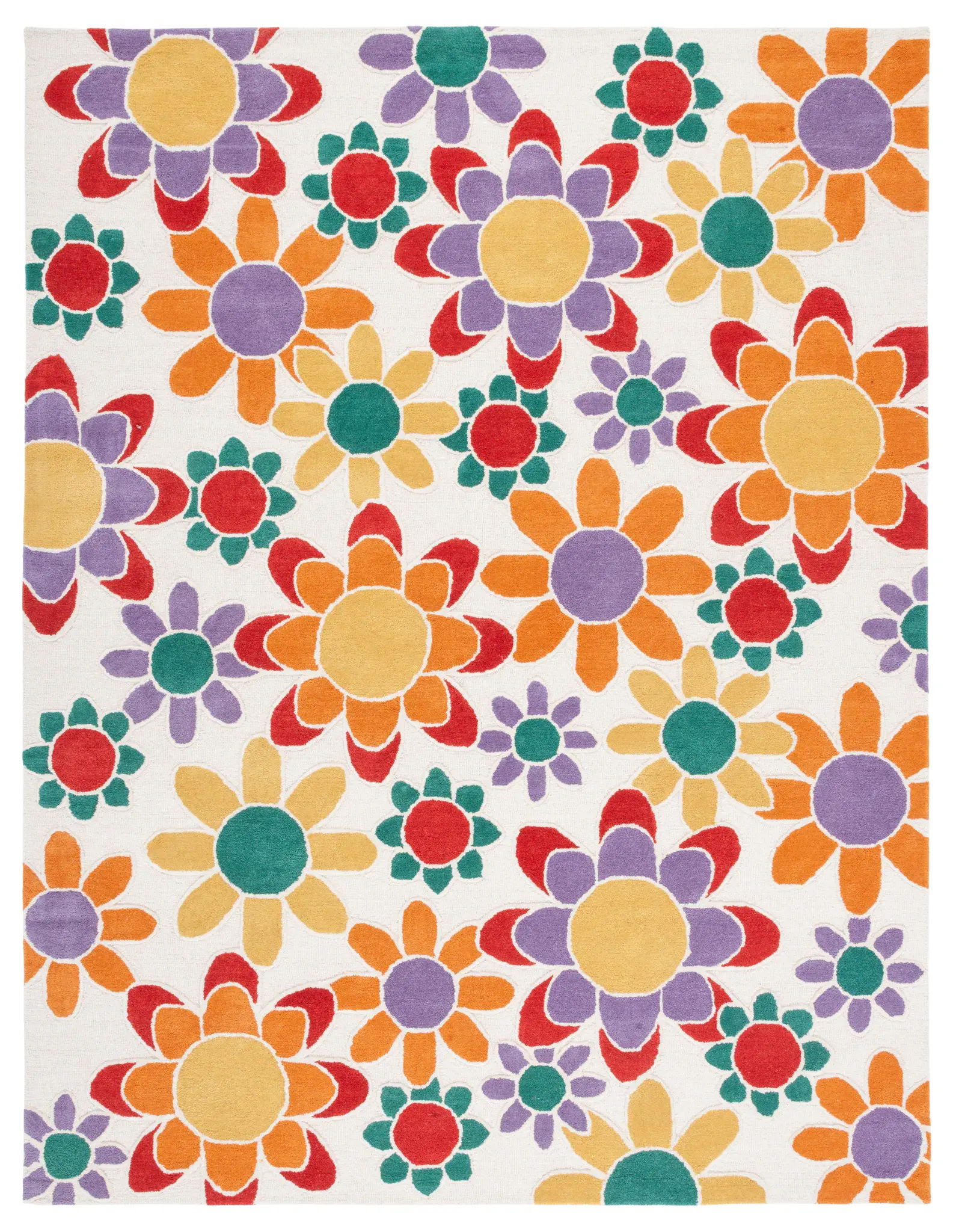 Safavieh Kids Daisy Field Hand-Tufted Wool Rug