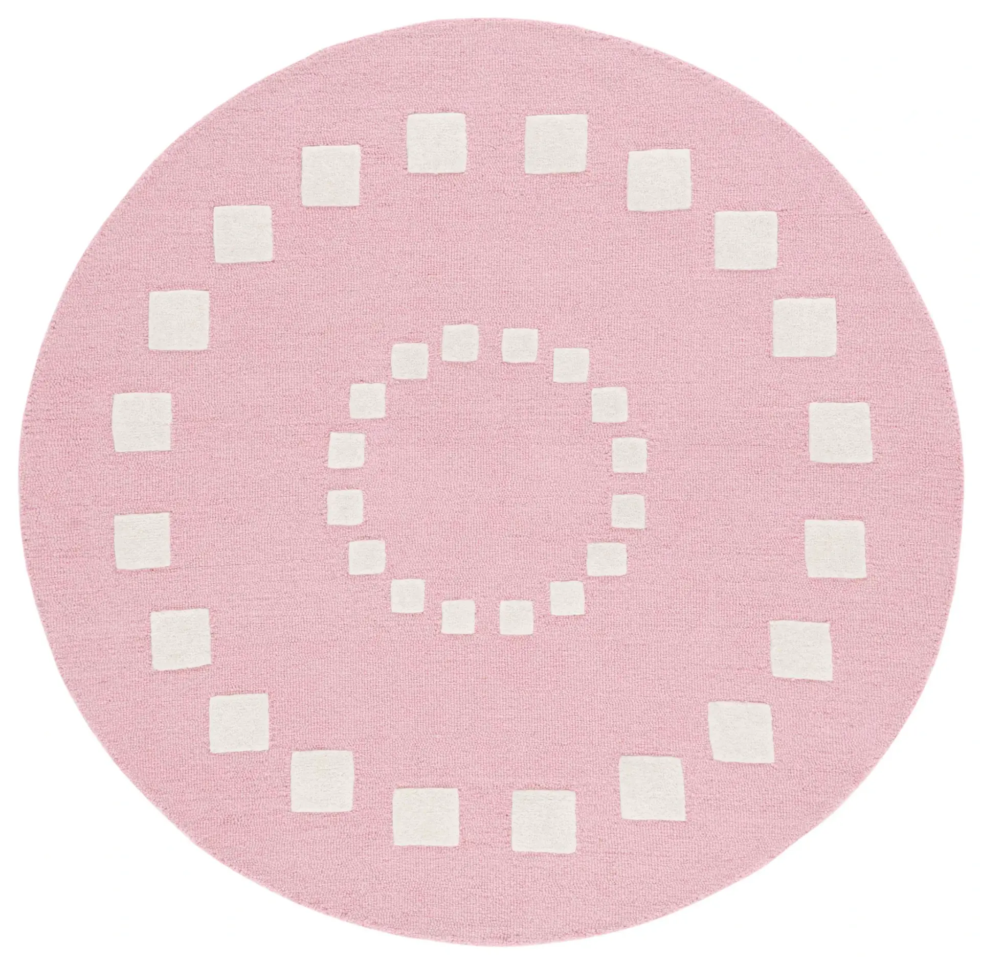Safavieh Kids Concentric Squares Hand-Tufted Wool Rug