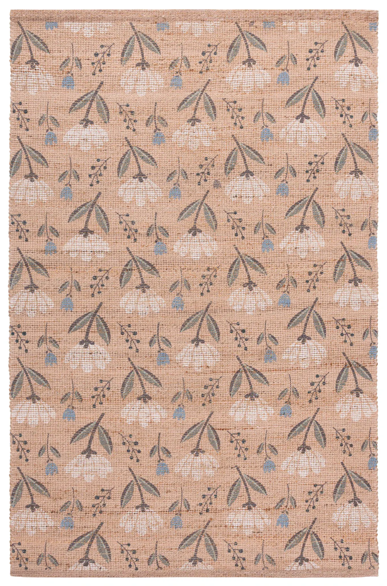 Saffron Botanical Hand-Woven Rug
