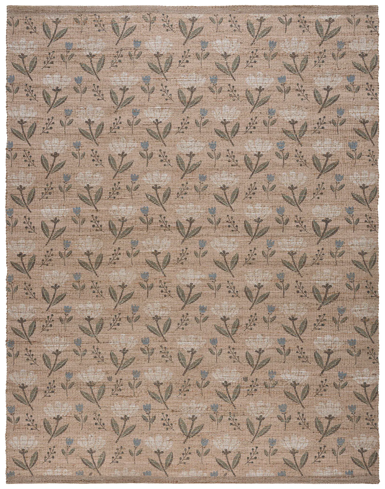 Saffron Botanical Hand-Woven Rug