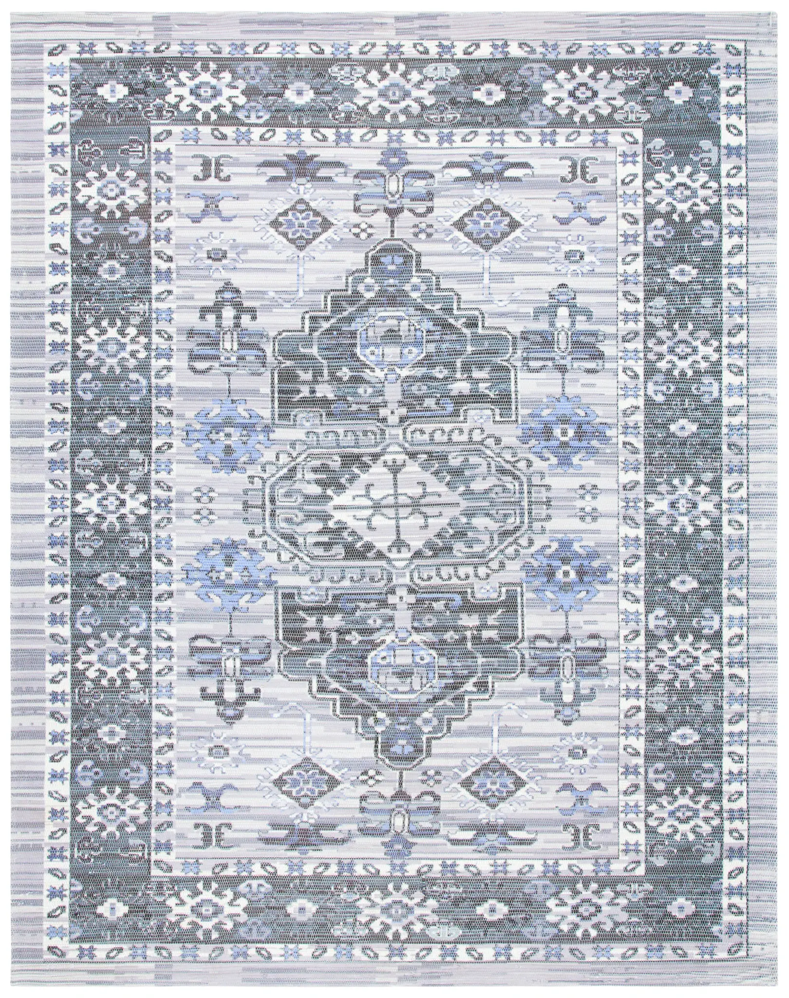 Saffron Geometric Medallion Hand-Loomed Rug