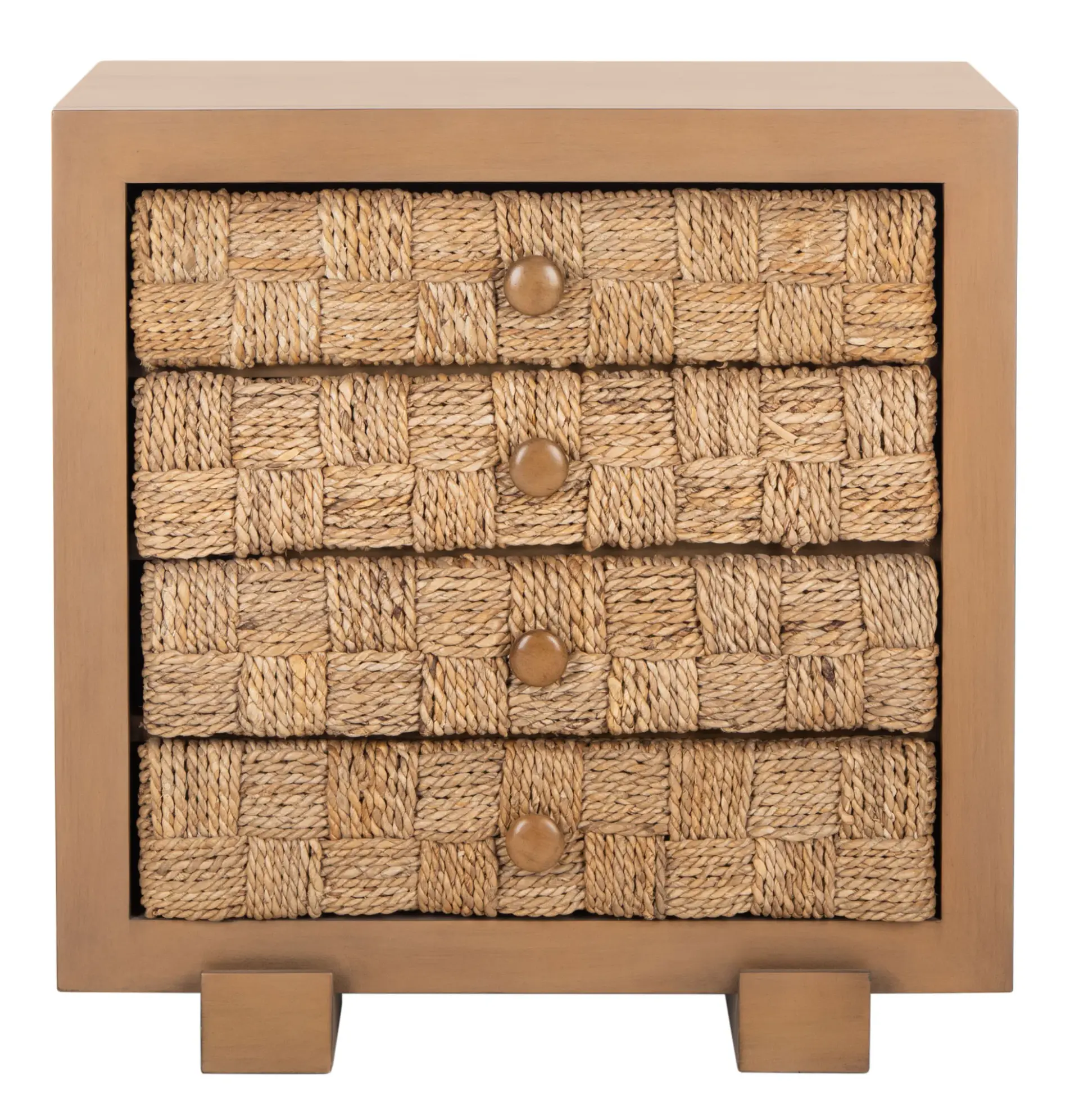 Rosario Woven Wood Nightstand