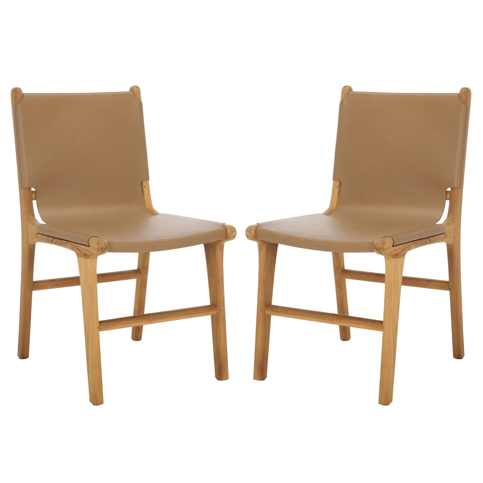 Cassaphina Leather Dining Chair (Set of 2)
