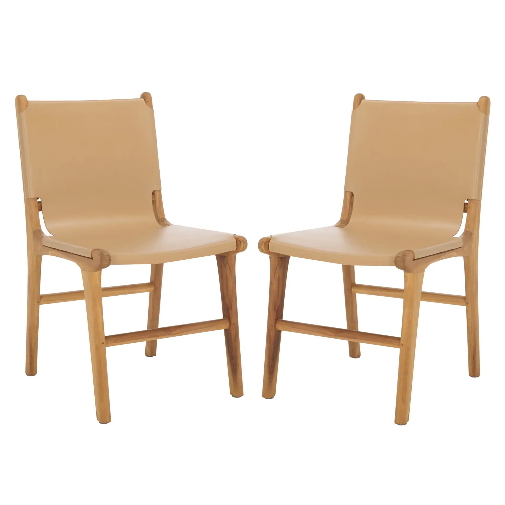 Cassaphina Leather Dining Chair (Set of 2)
