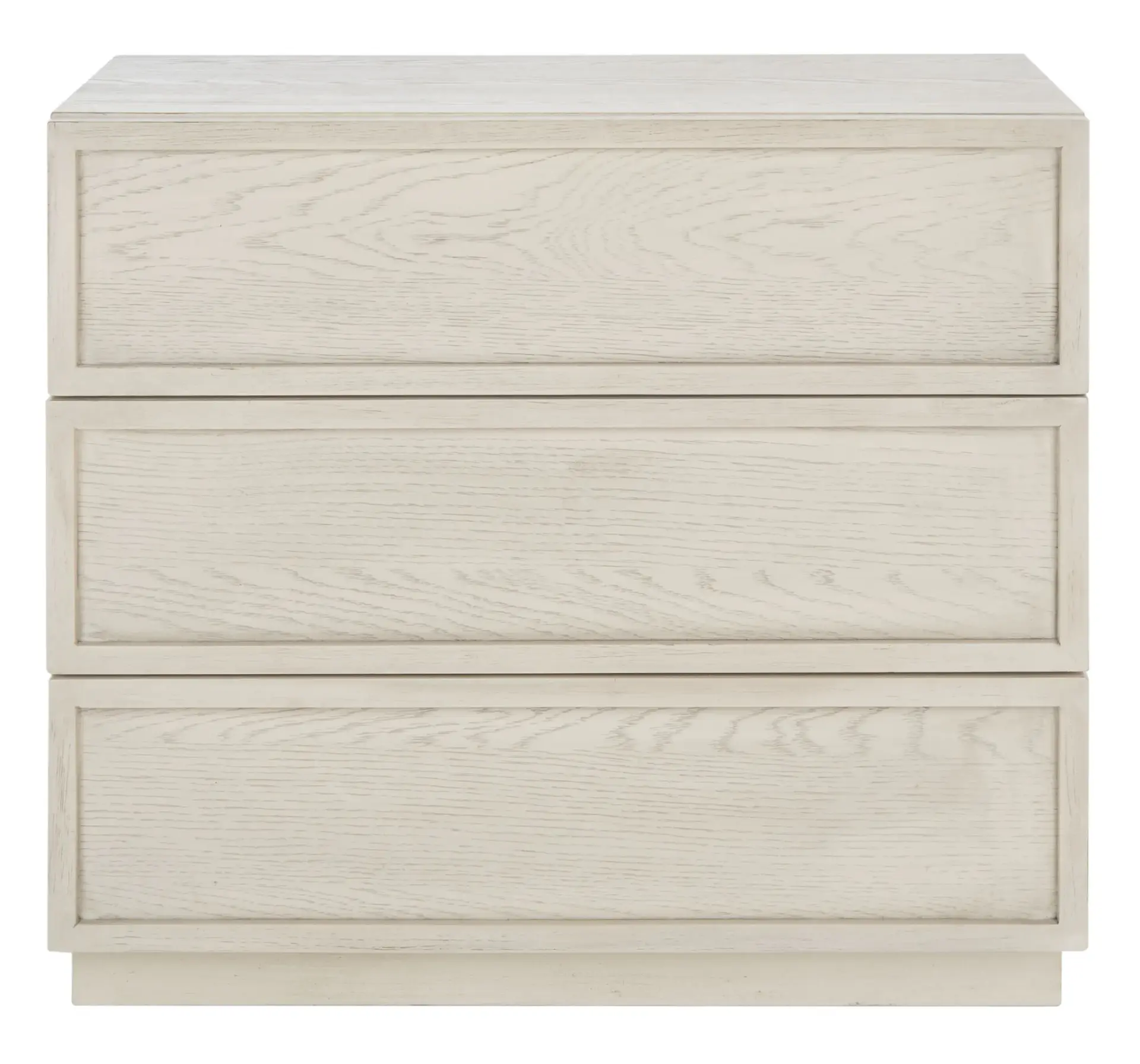 Zeus Three-Drawer Wood Chest