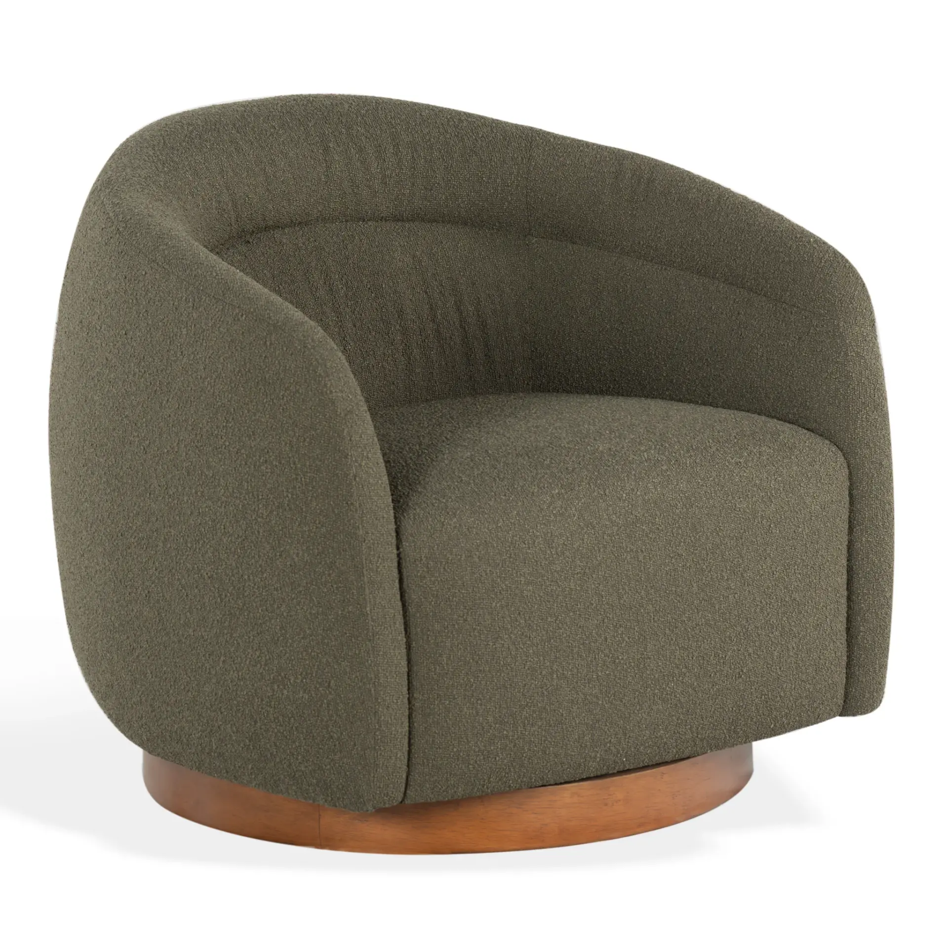 Keshawn Barrel Back Swivel Chair
