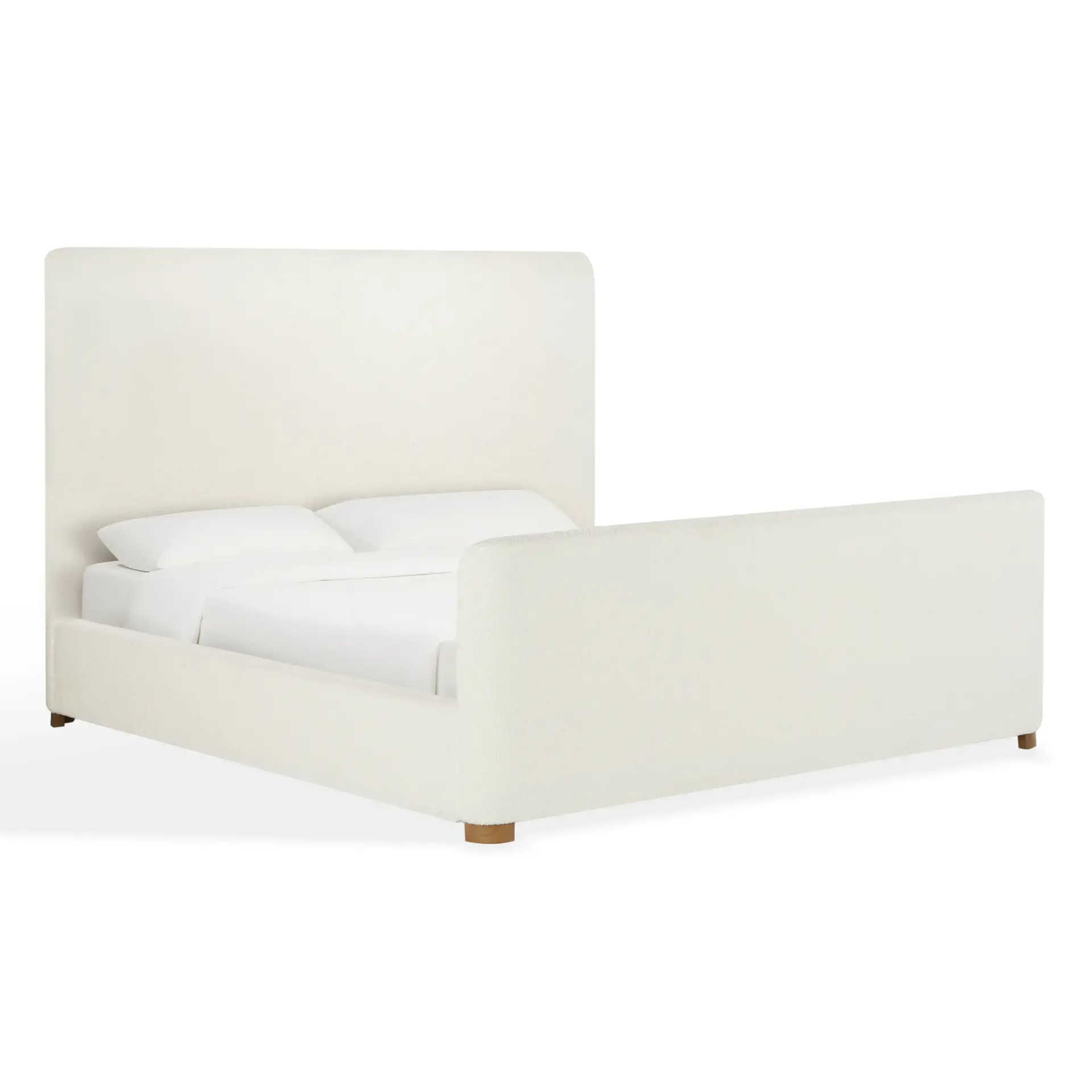 Emani Teddy King Sleigh Bed