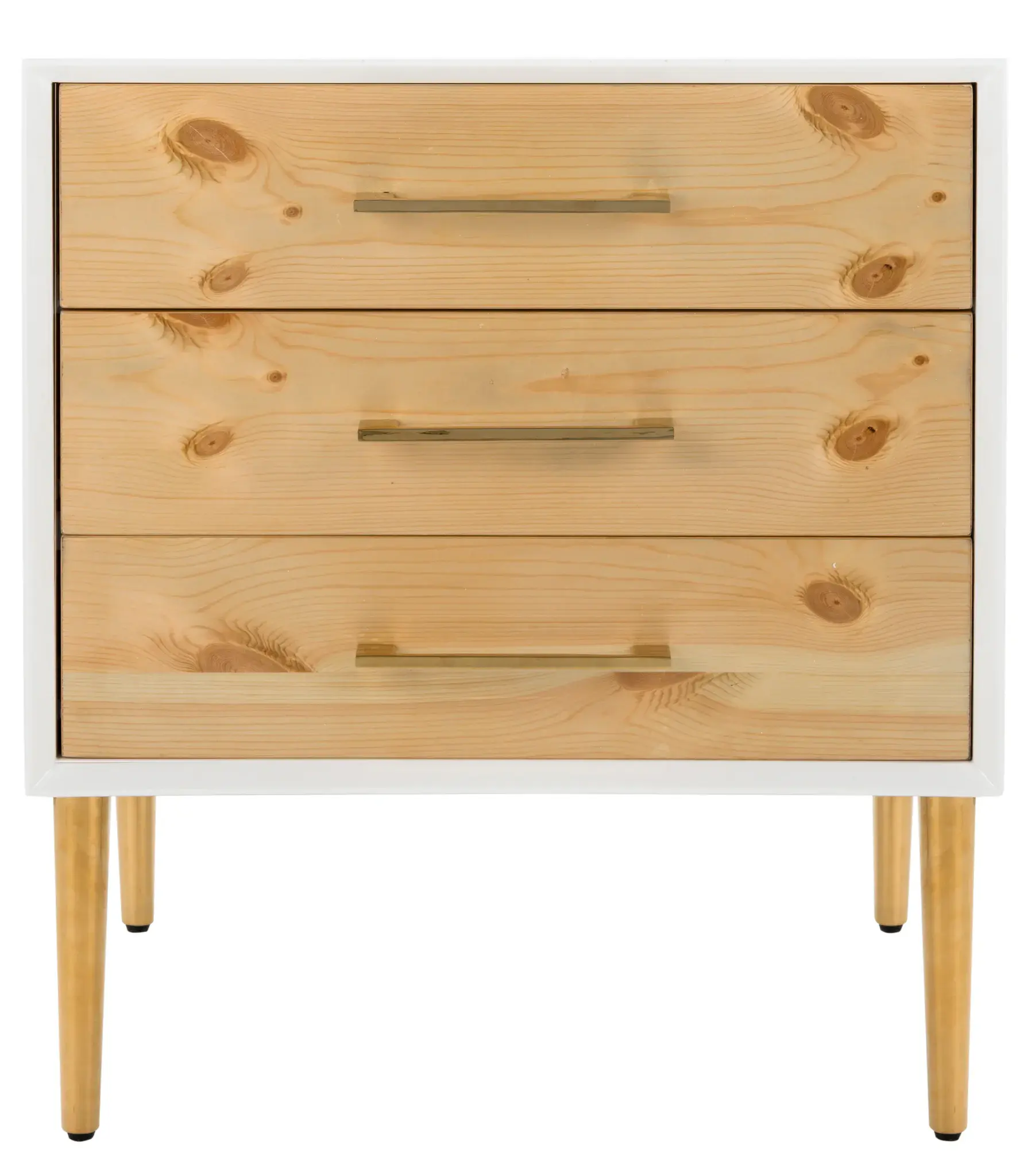 Vanda Three-Drawer Side Table
