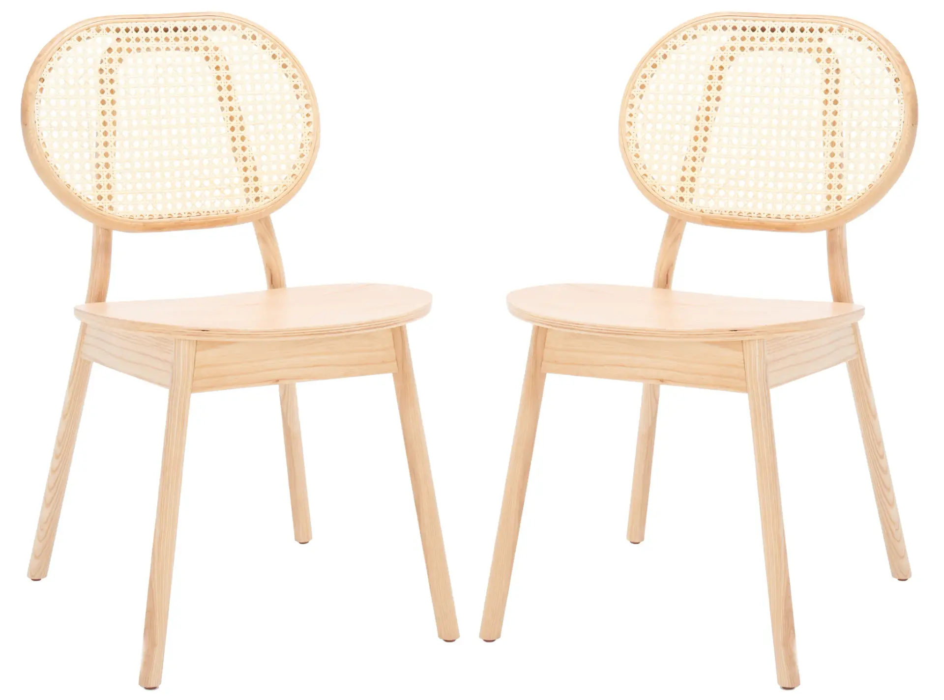 Kristianna Rattan Back Chair (Set of 2)