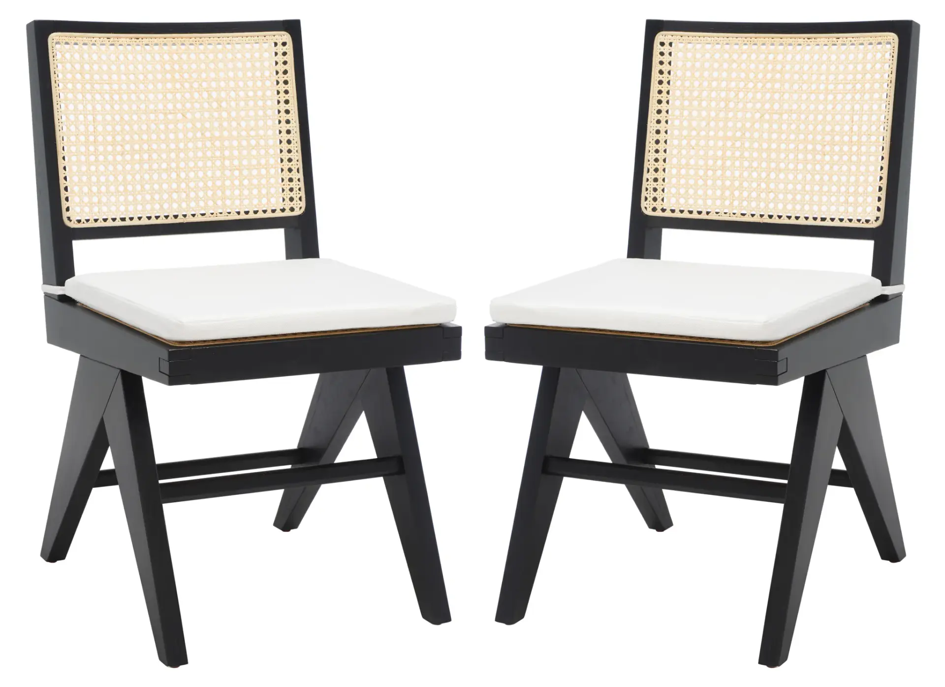 Colette Rattan Dining Chair (Set of 2)
