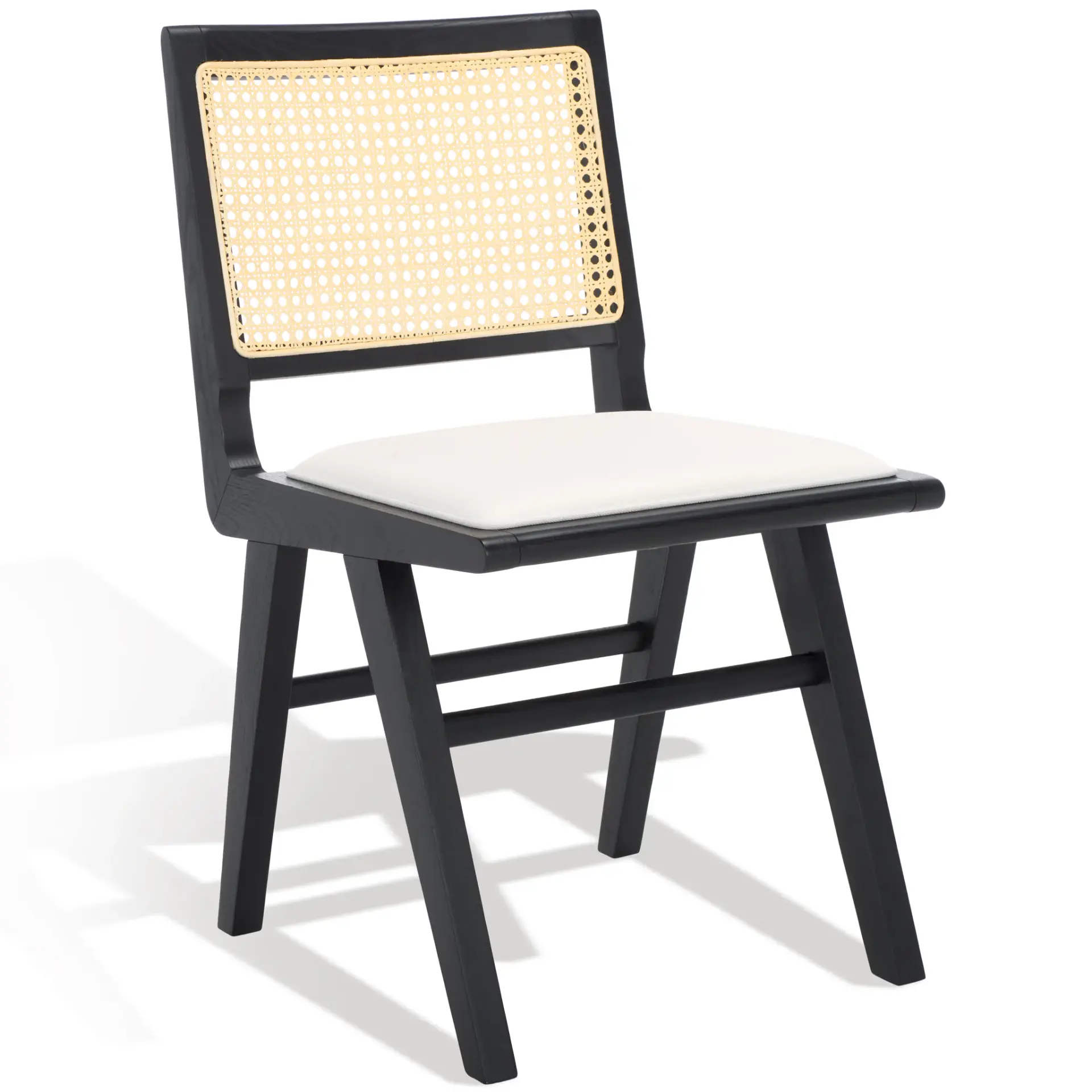 Hattie French Cane Cushion Dining Chair (Set of 2)