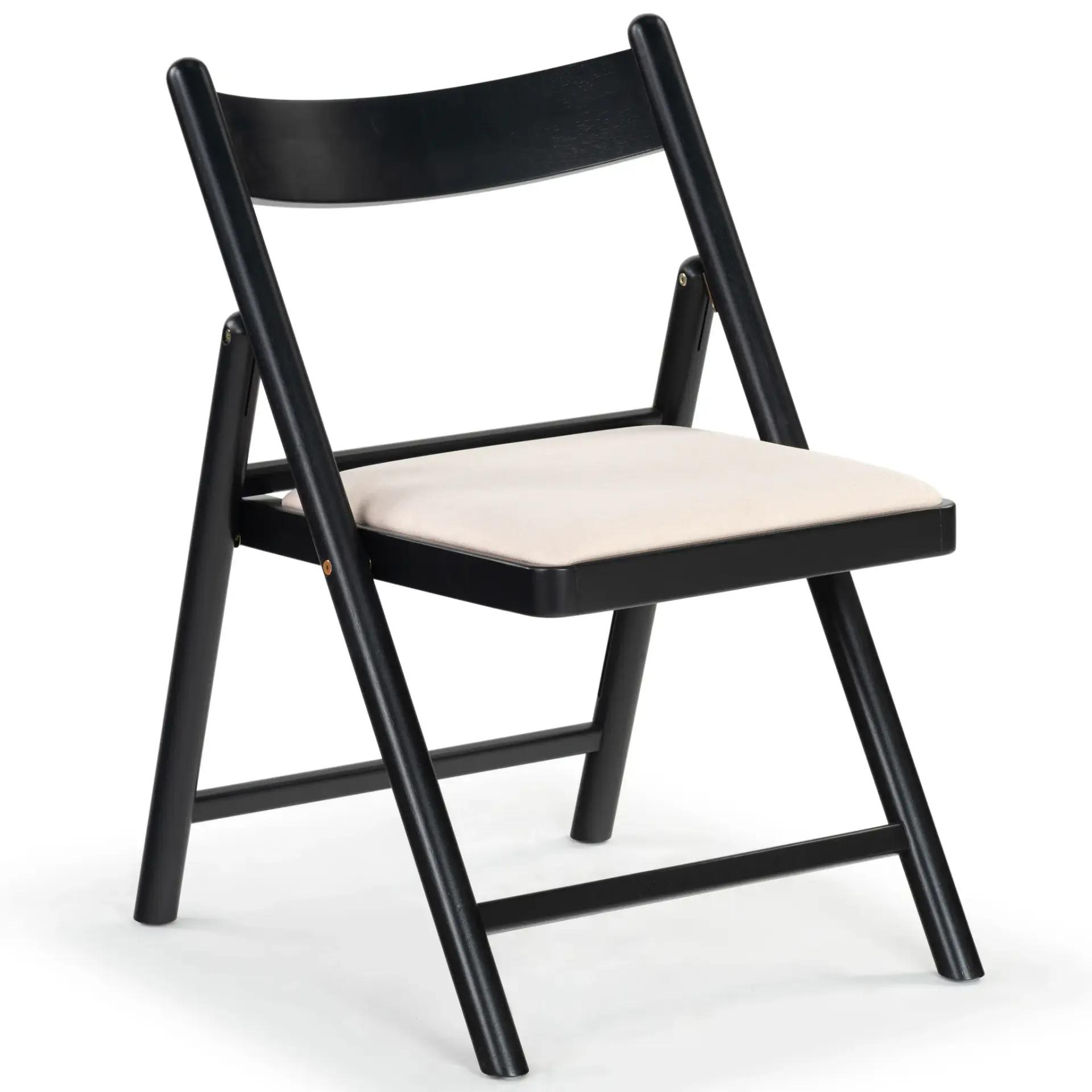 Jacie Linen Seat Folding Chair (Set of 2)