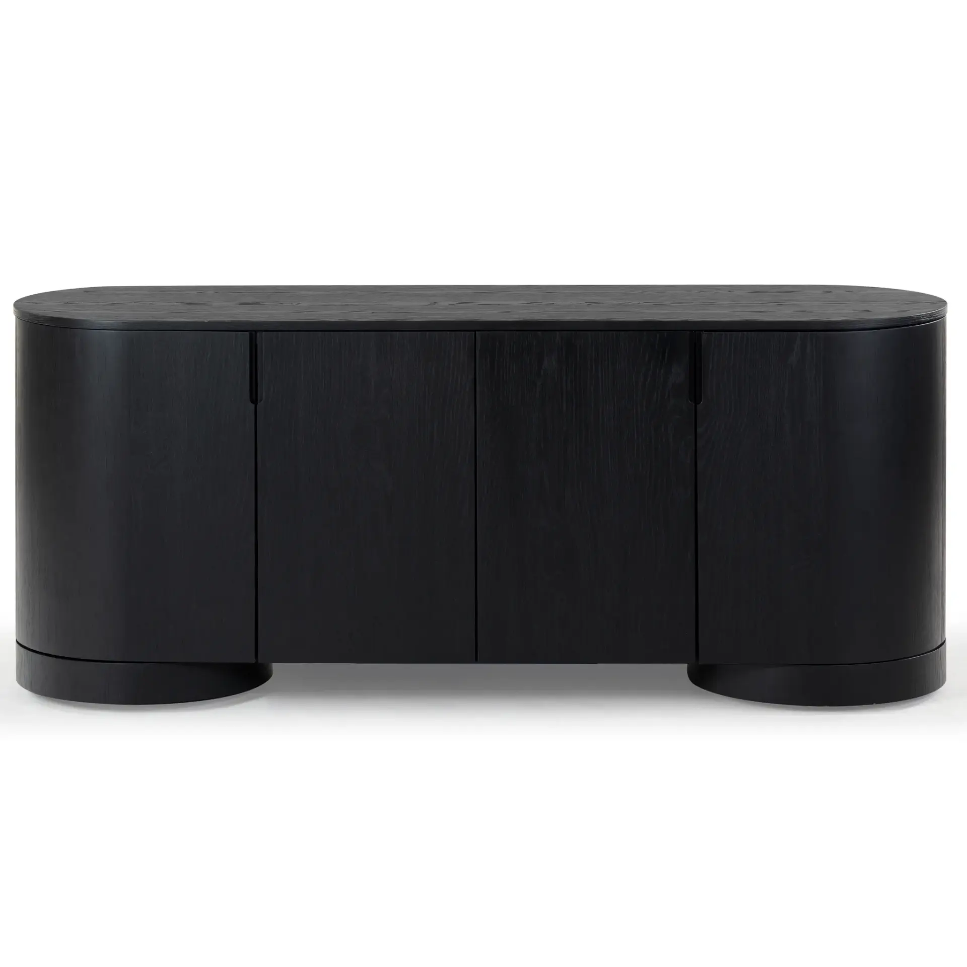 Jesbelina Oval Wood Sideboard