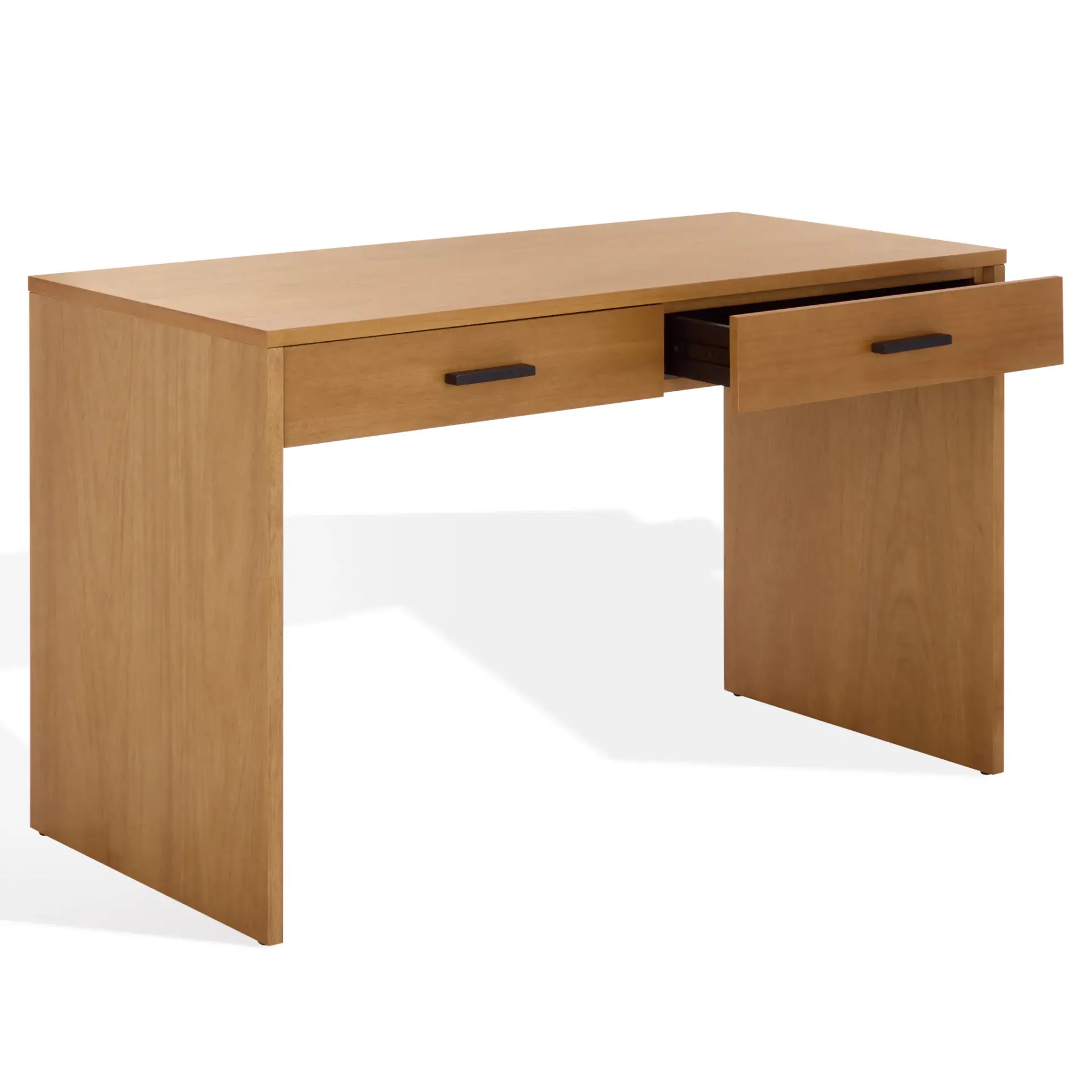 Jessey Two-Drawer Wood Desk