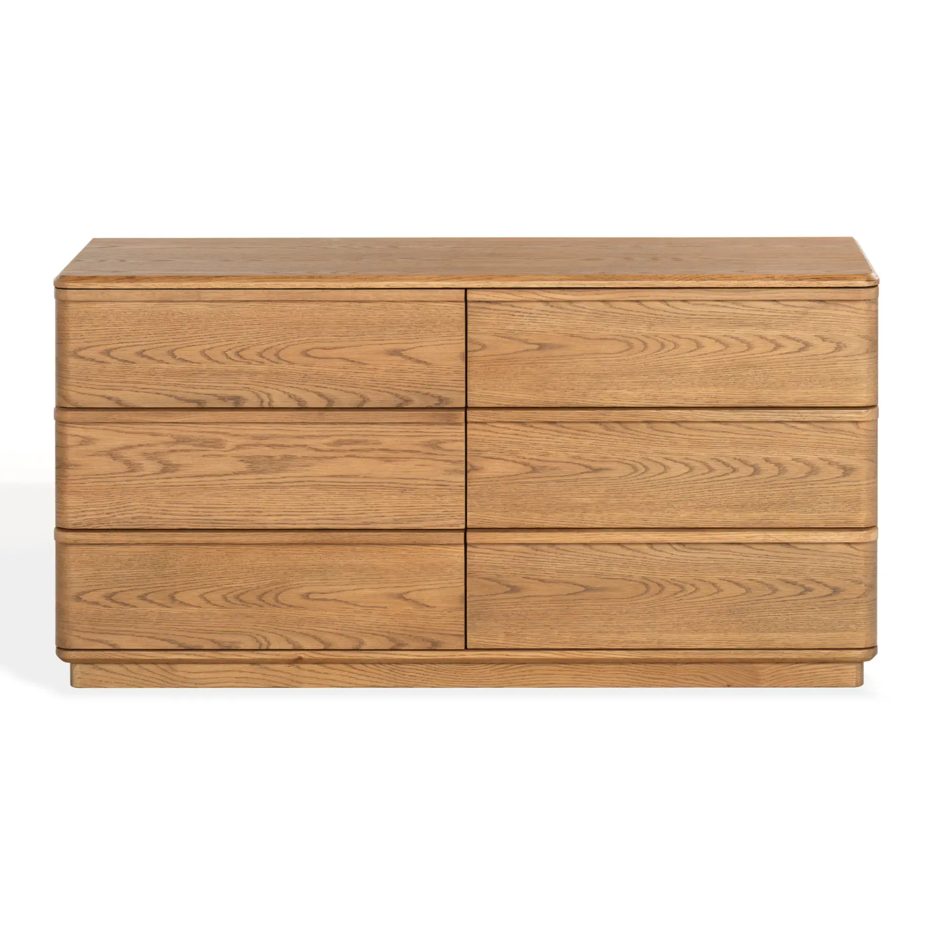 Guillermo Six-Drawer Wood Dresser