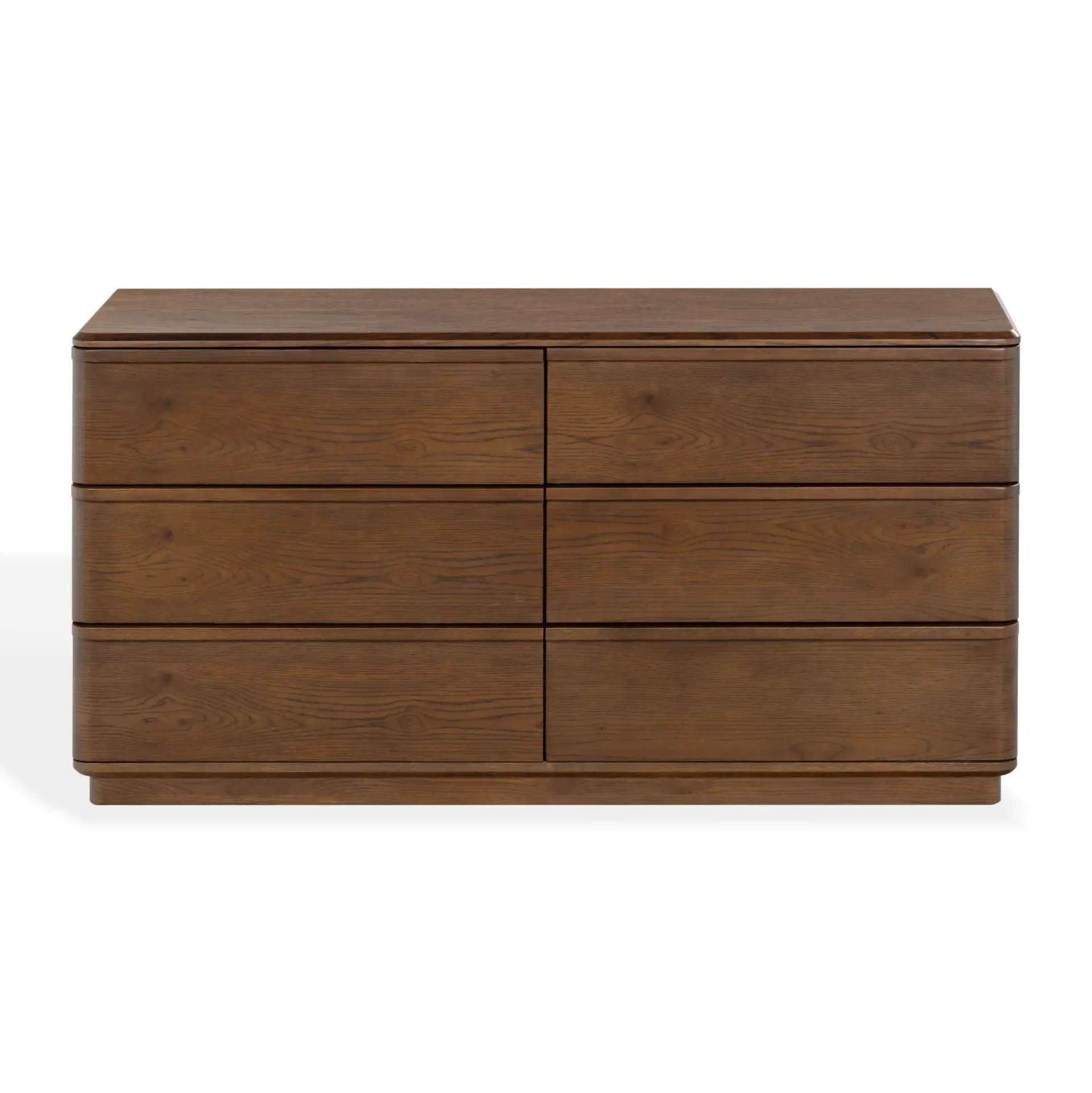 Guillermo Six-Drawer Wood Dresser