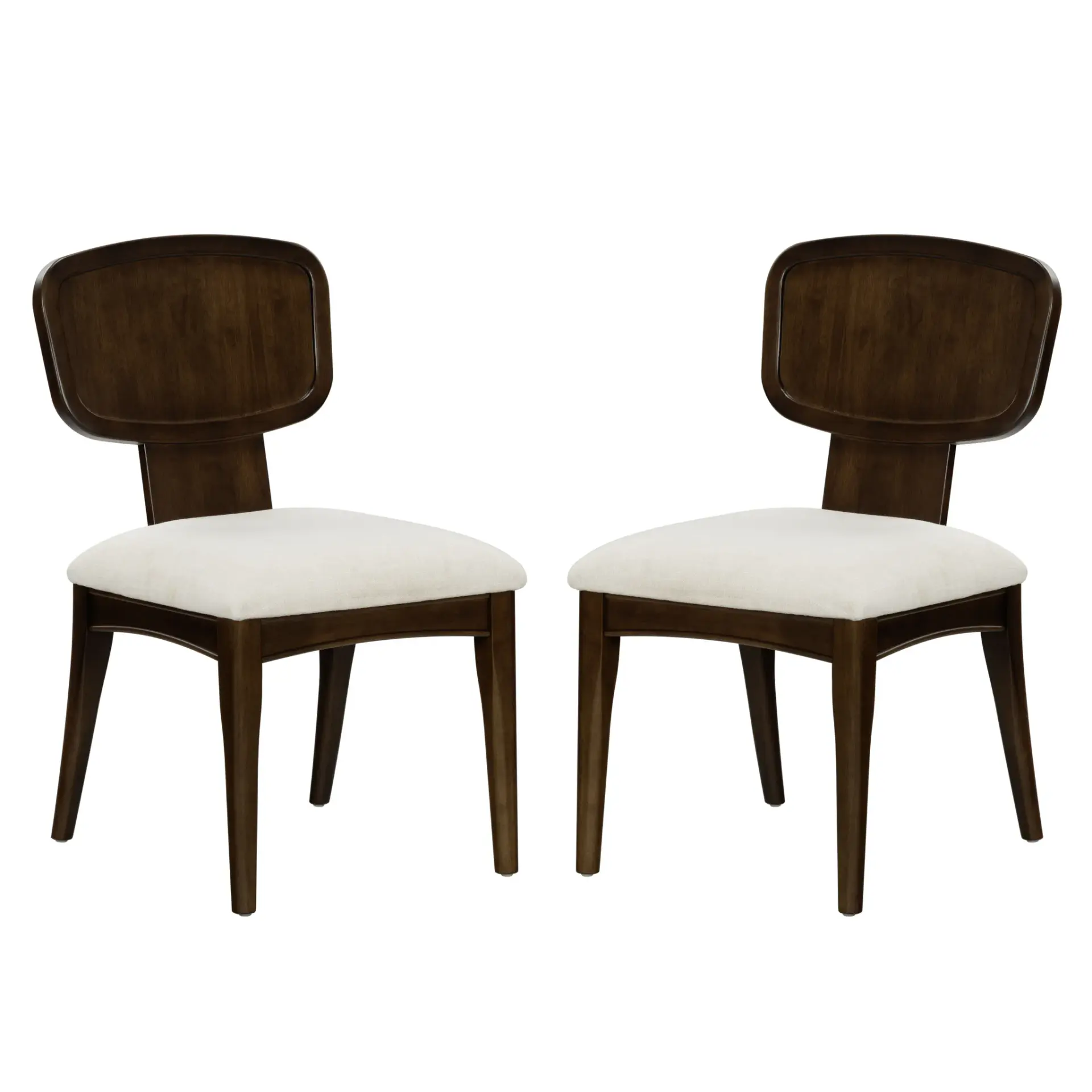 Beckalynn Wood Back Dining Chair (Set of 2)