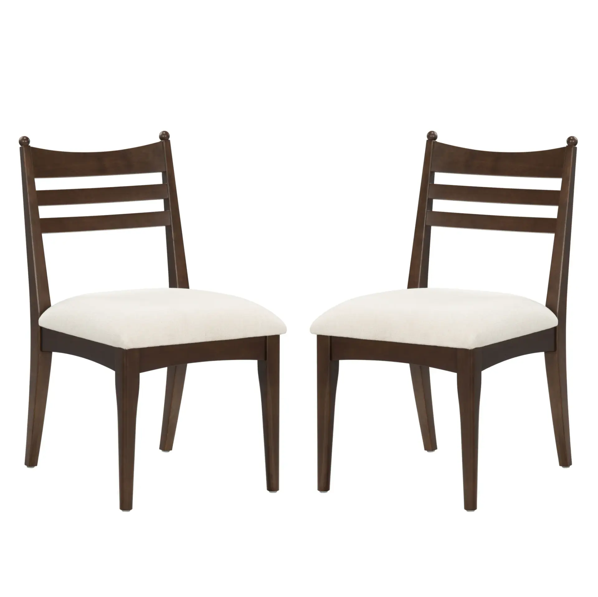 Dublynn Ladder Back Wood Dining Chair (Set of 2)