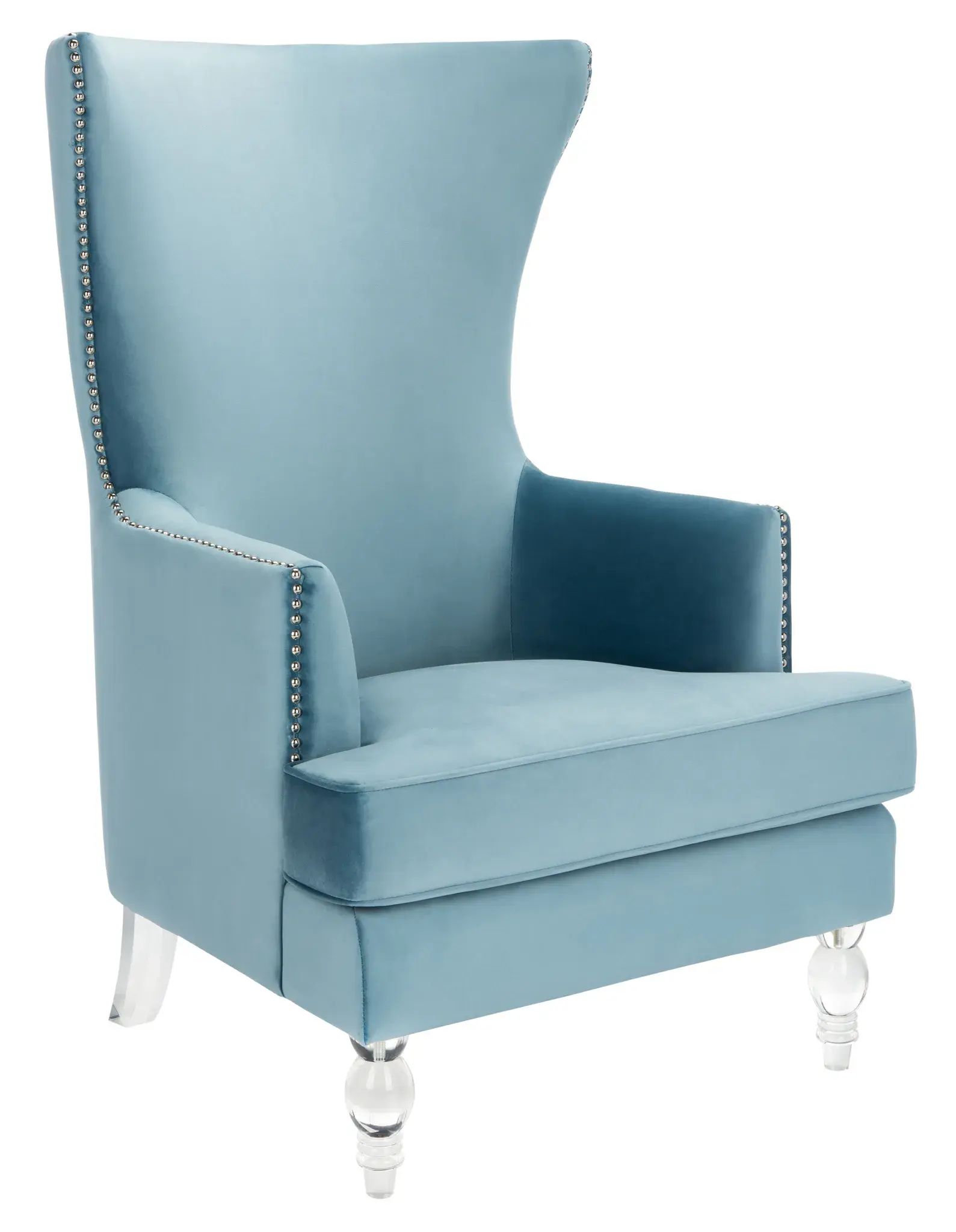 Geode Modern Wingback Chair