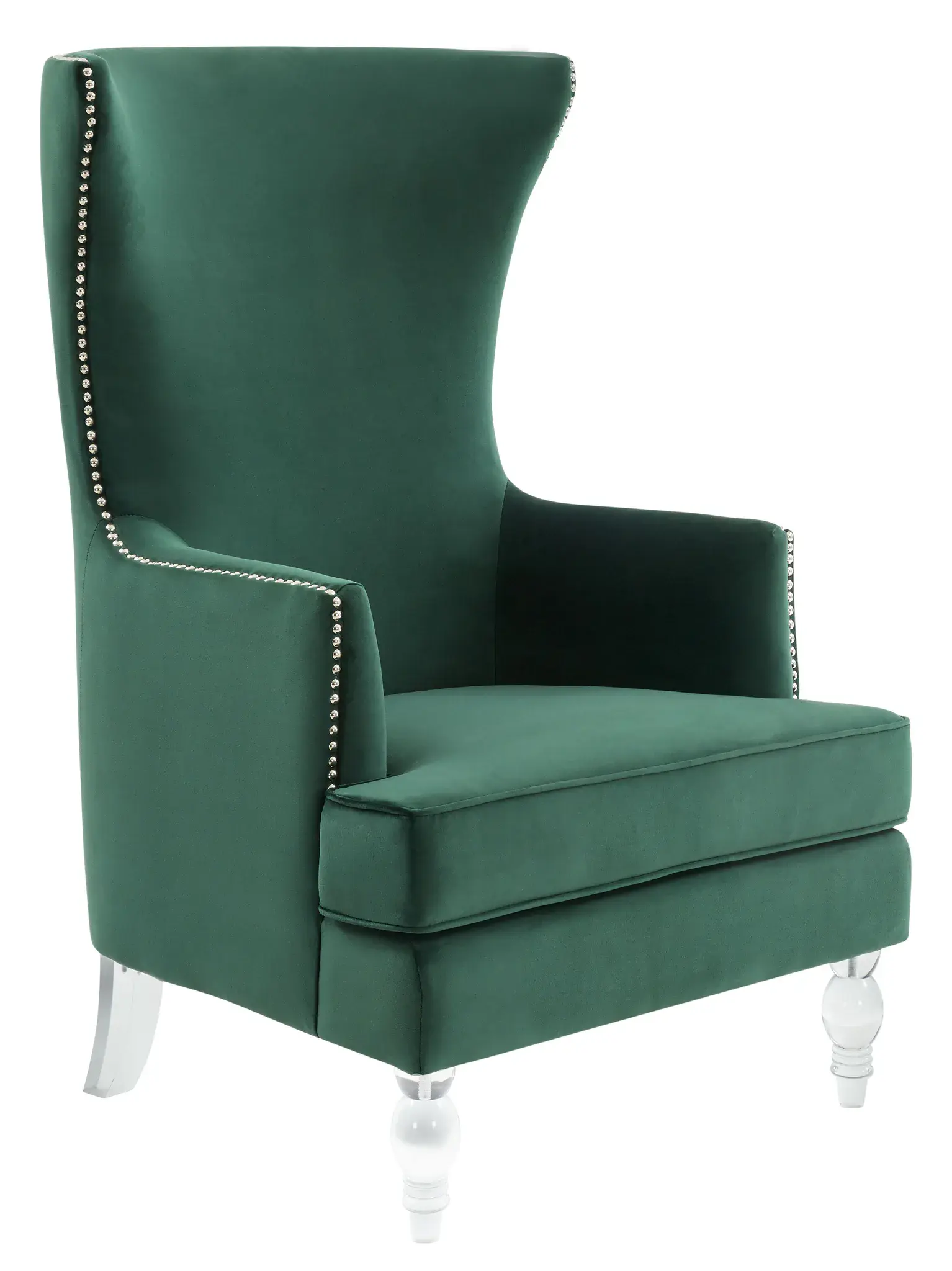 Geode Modern Wingback Chair
