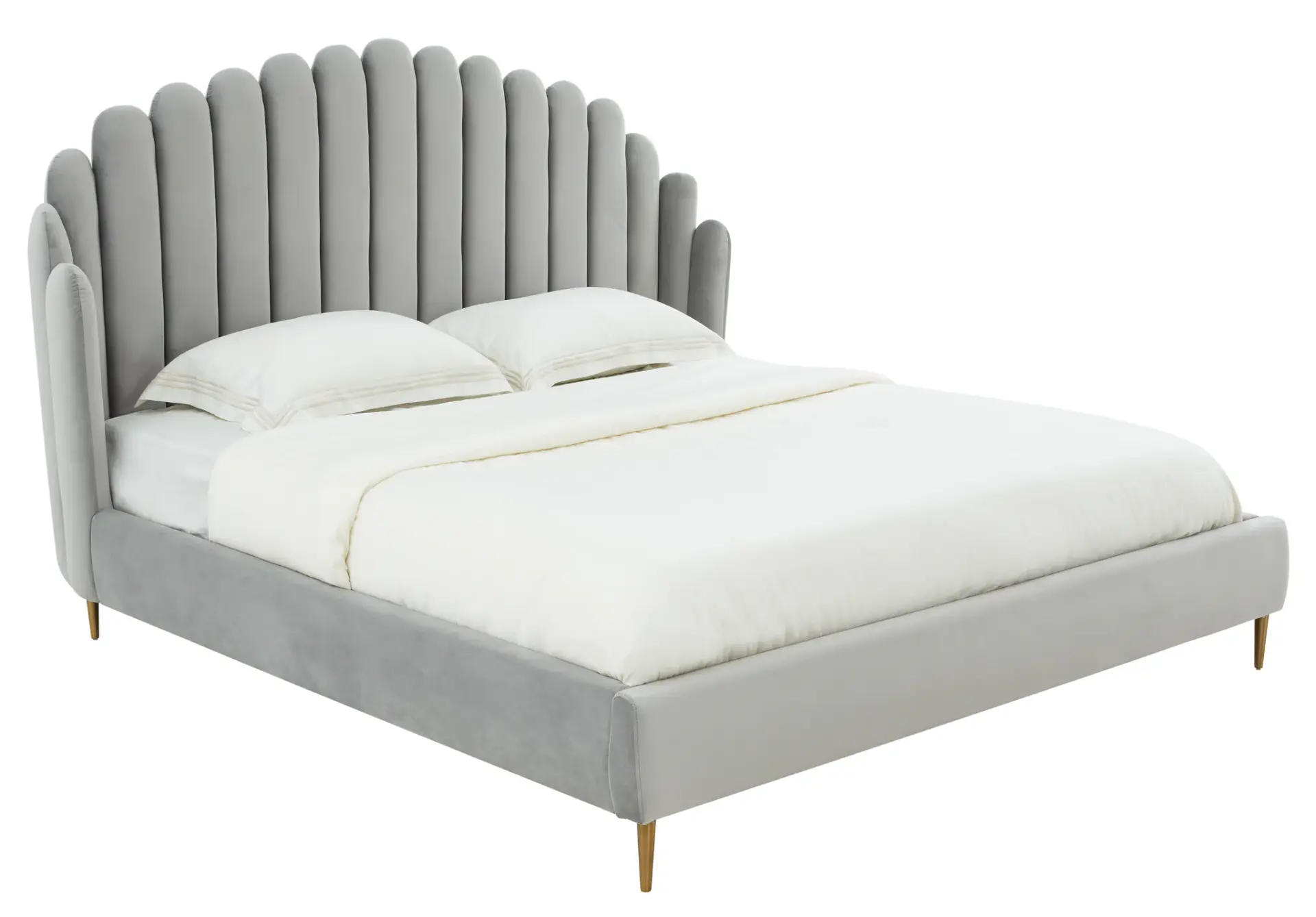 Rosabella Channel Tufted Bed