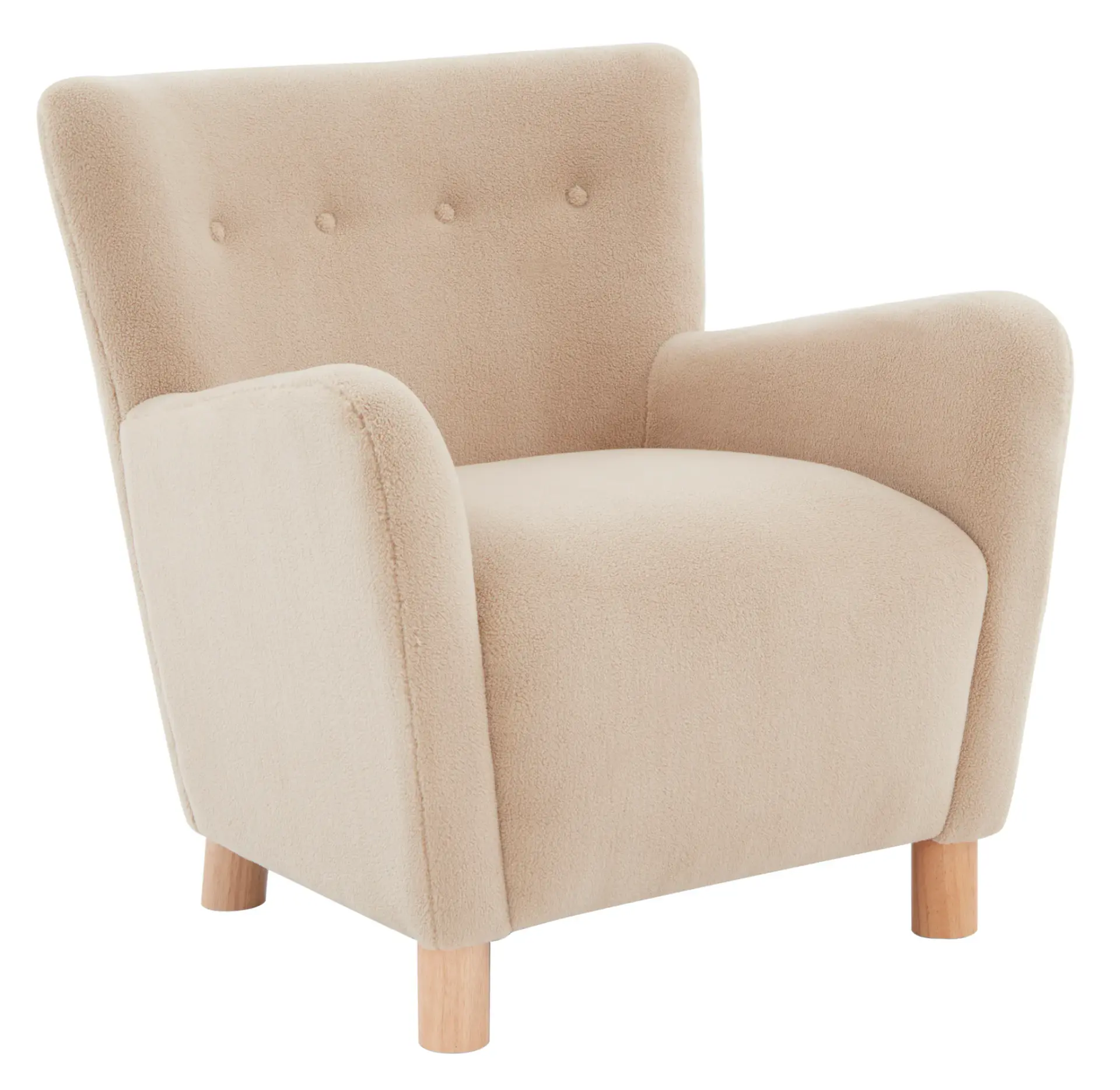 Carey Faux Shearling Chair