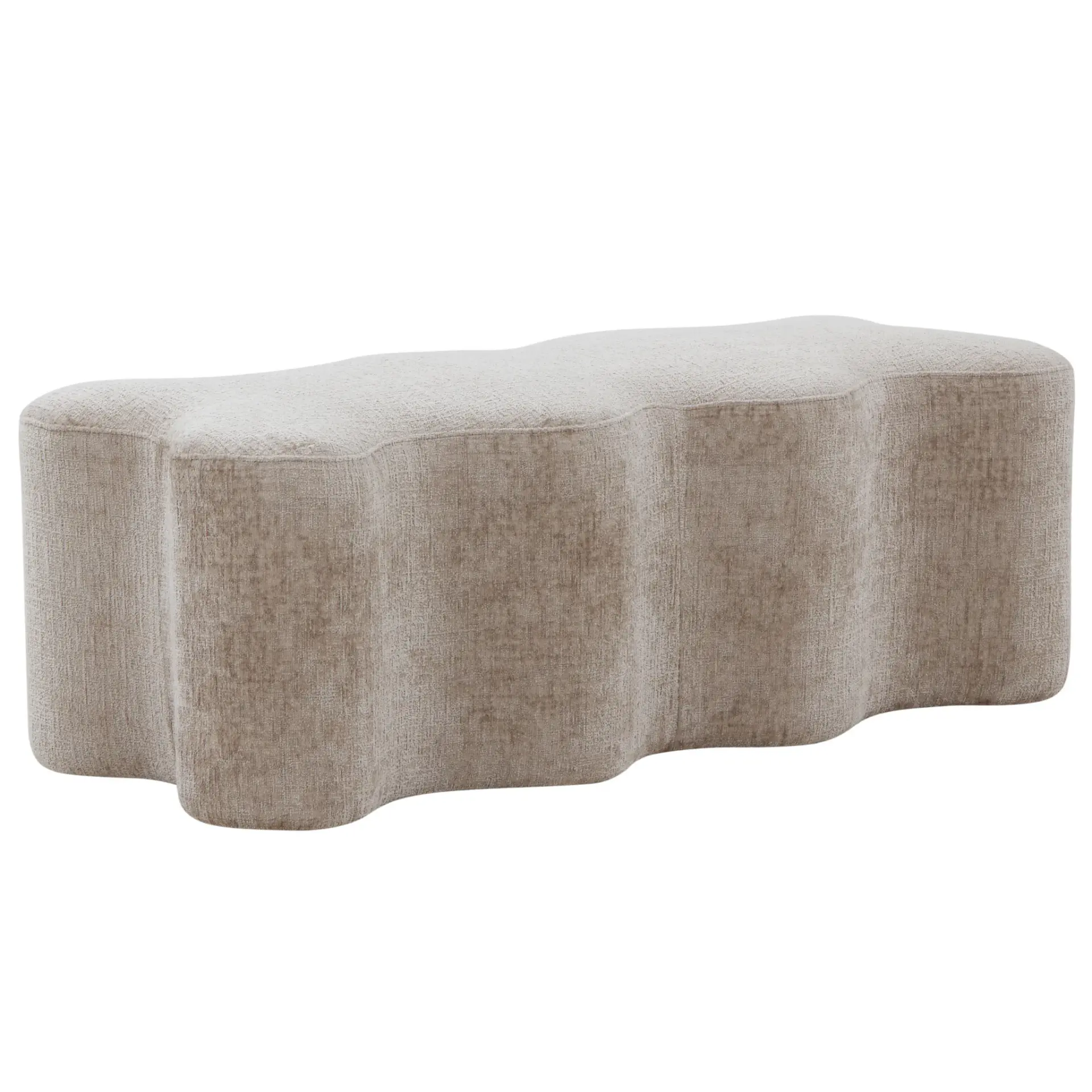 Jacqualessa Chenille Bench