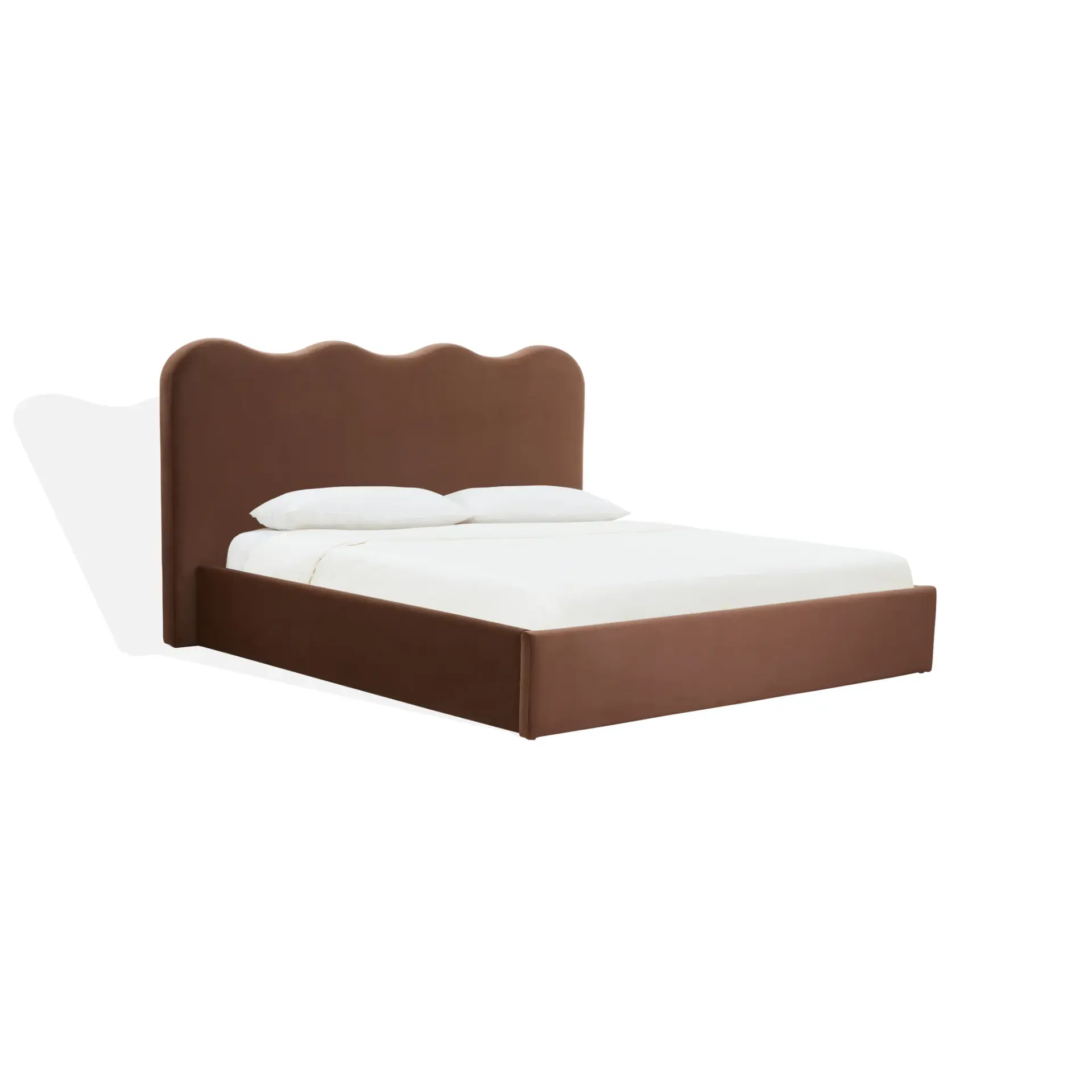 Bellabrynne Scalloped Headboard King Bed