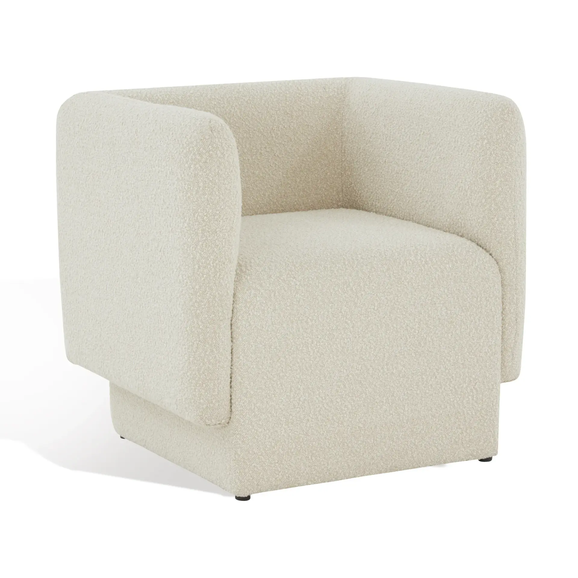 Nene Boucle Barrel Back Chair